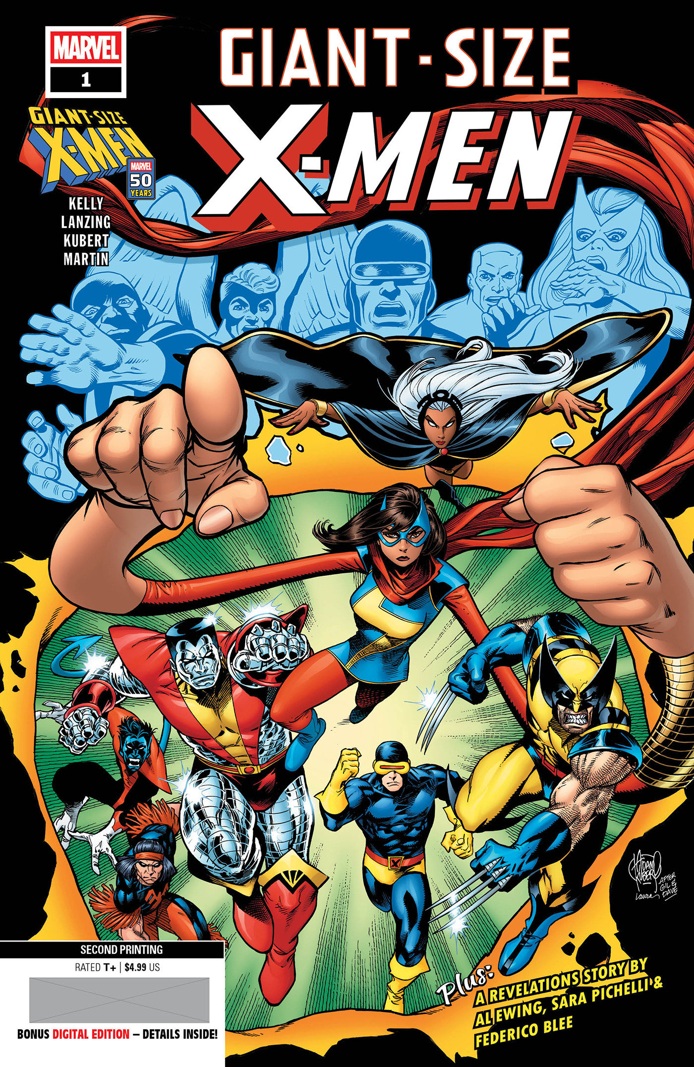 Giant Size X-Men #1 Adam Kubert 2 Nd Printing Variant