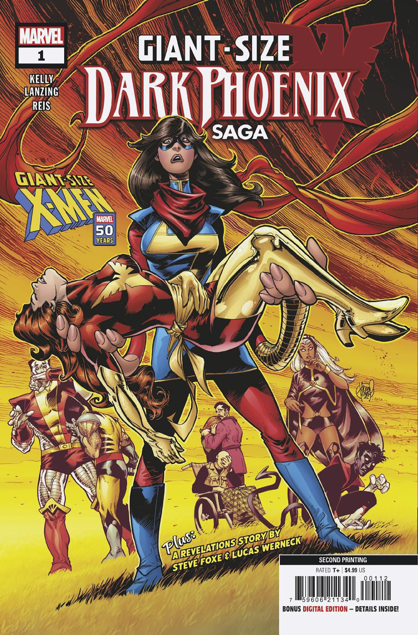 GIANT-SIZE DARK PHOENIX SAGA #1 ADAM KUBERT 2ND PRINTING VARIANT