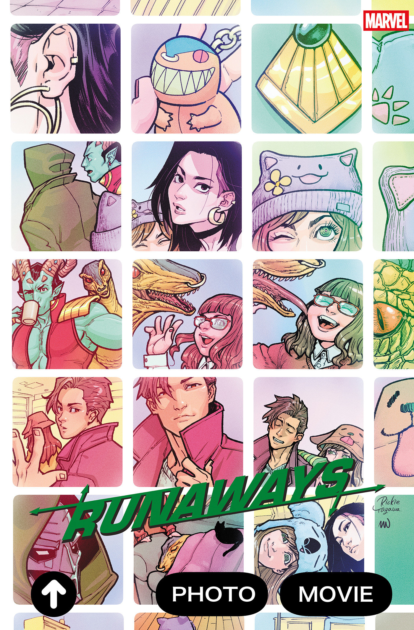 Weekly Pull list - RUNAWAYS #1 RICKIE YAGAWA VARIANT [DOOM]