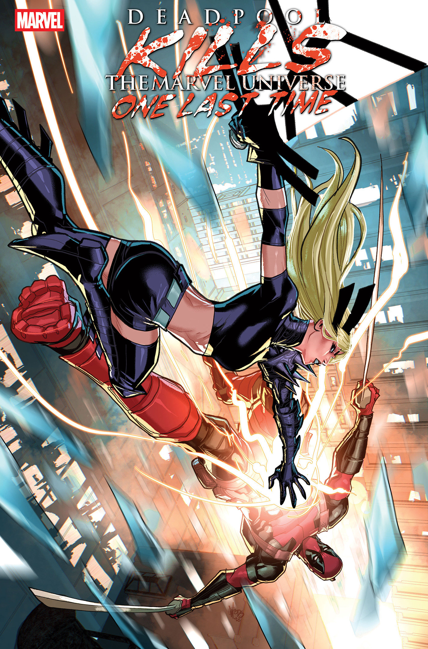 Weekly Pull list - DEADPOOL KILLS THE MARVEL UNIVERSE ONE LAST TIME #3 PETE WOODS VARIANT