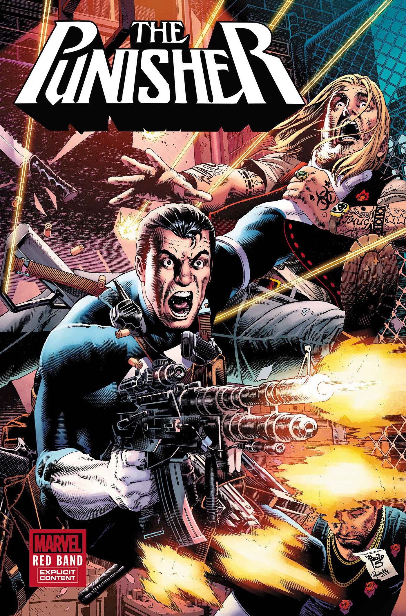 Weekly Pull list - PUNISHER: RED BAND #2 PAULO SIQUEIRA VARIANT [POLYBAGGED]