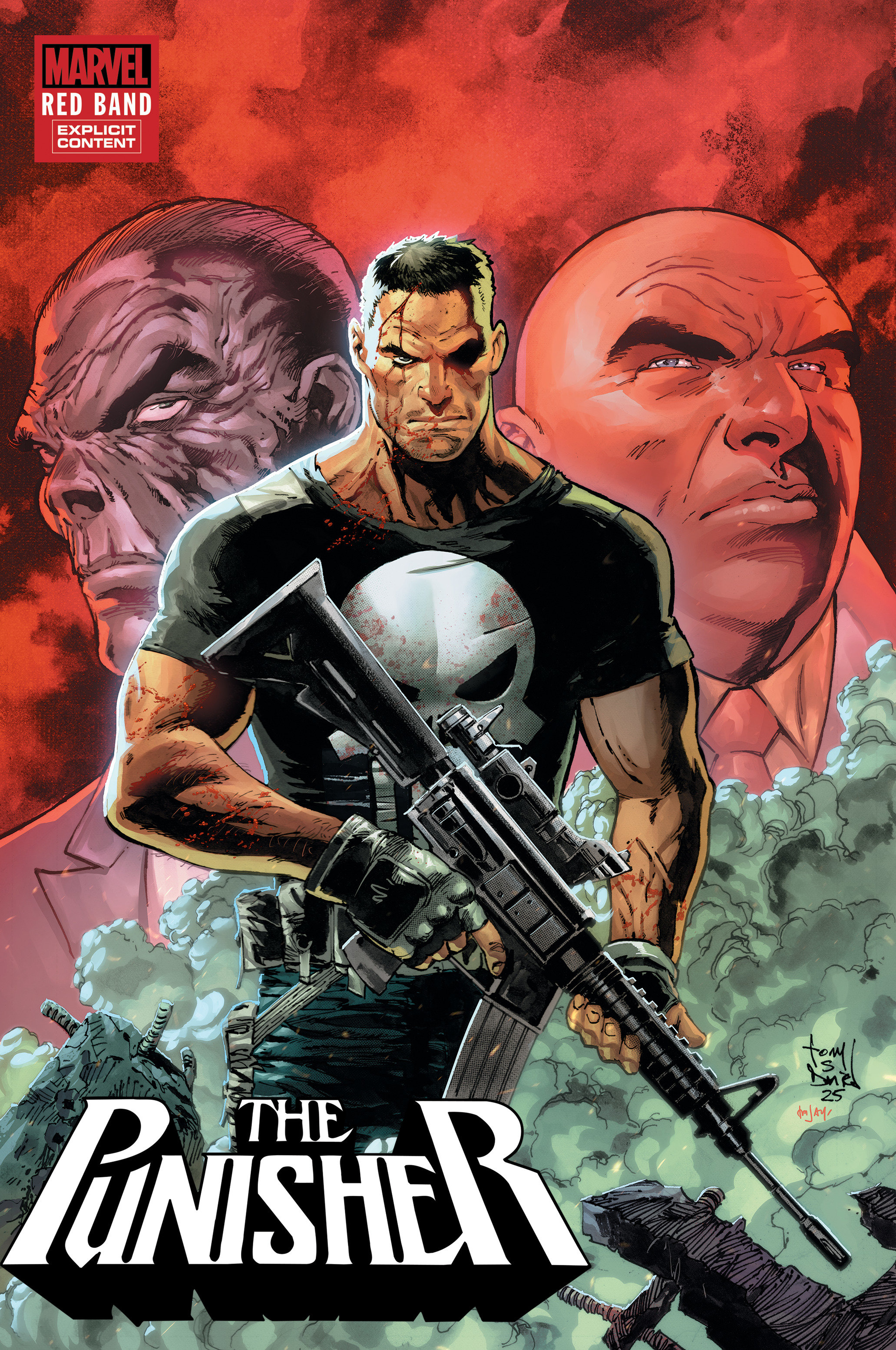 Weekly Pull list - PUNISHER: RED BAND #3 TONY DANIEL VARIANT [POLYBAGGED]