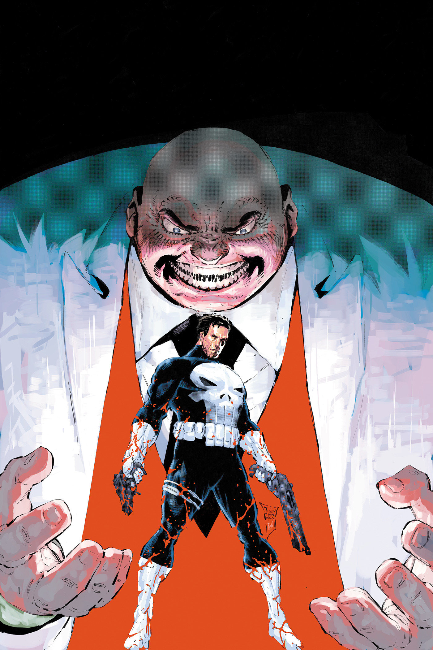 Punisher: Red Band #3 Philip Tan Ratio Virgin 2 Nd Printing Variant [Polybagged]