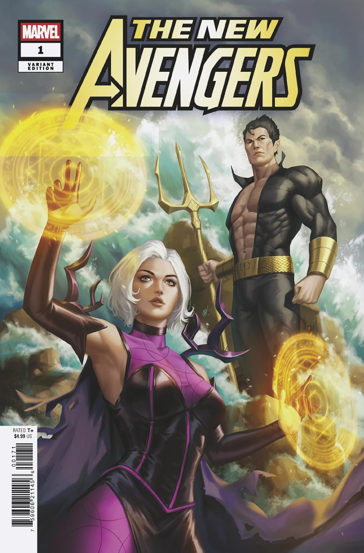 Weekly Pull list - NEW AVENGERS #1 EJIKURE CLEA AND NAMOR VARIANT C