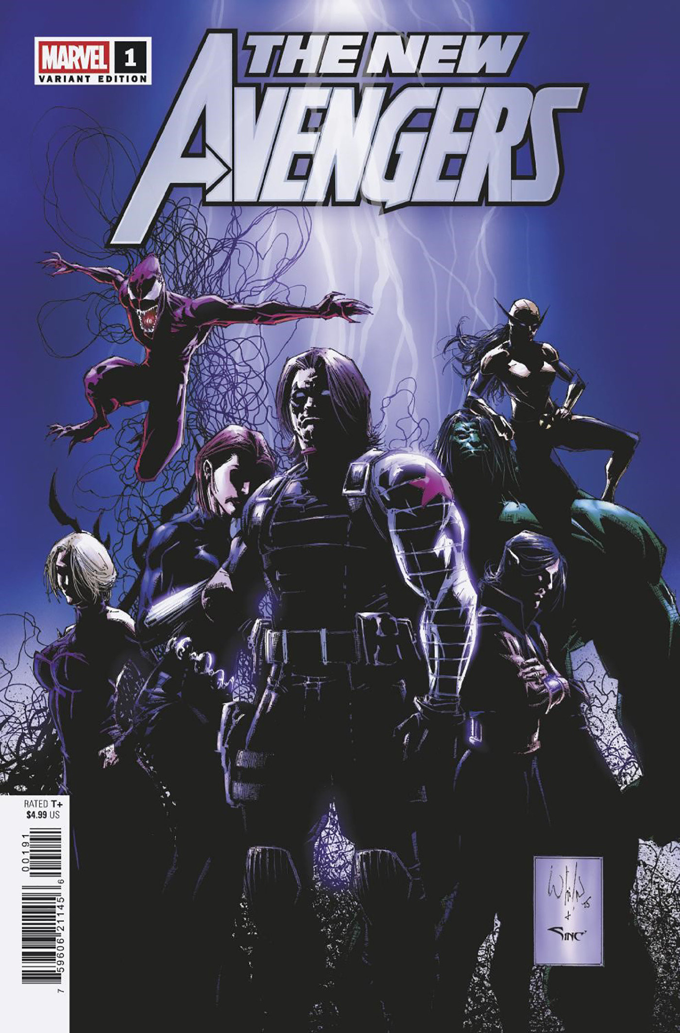 Weekly Pull list - NEW AVENGERS #1 WHILCE PORTACIO SPOILER HOMAGE VARIANT