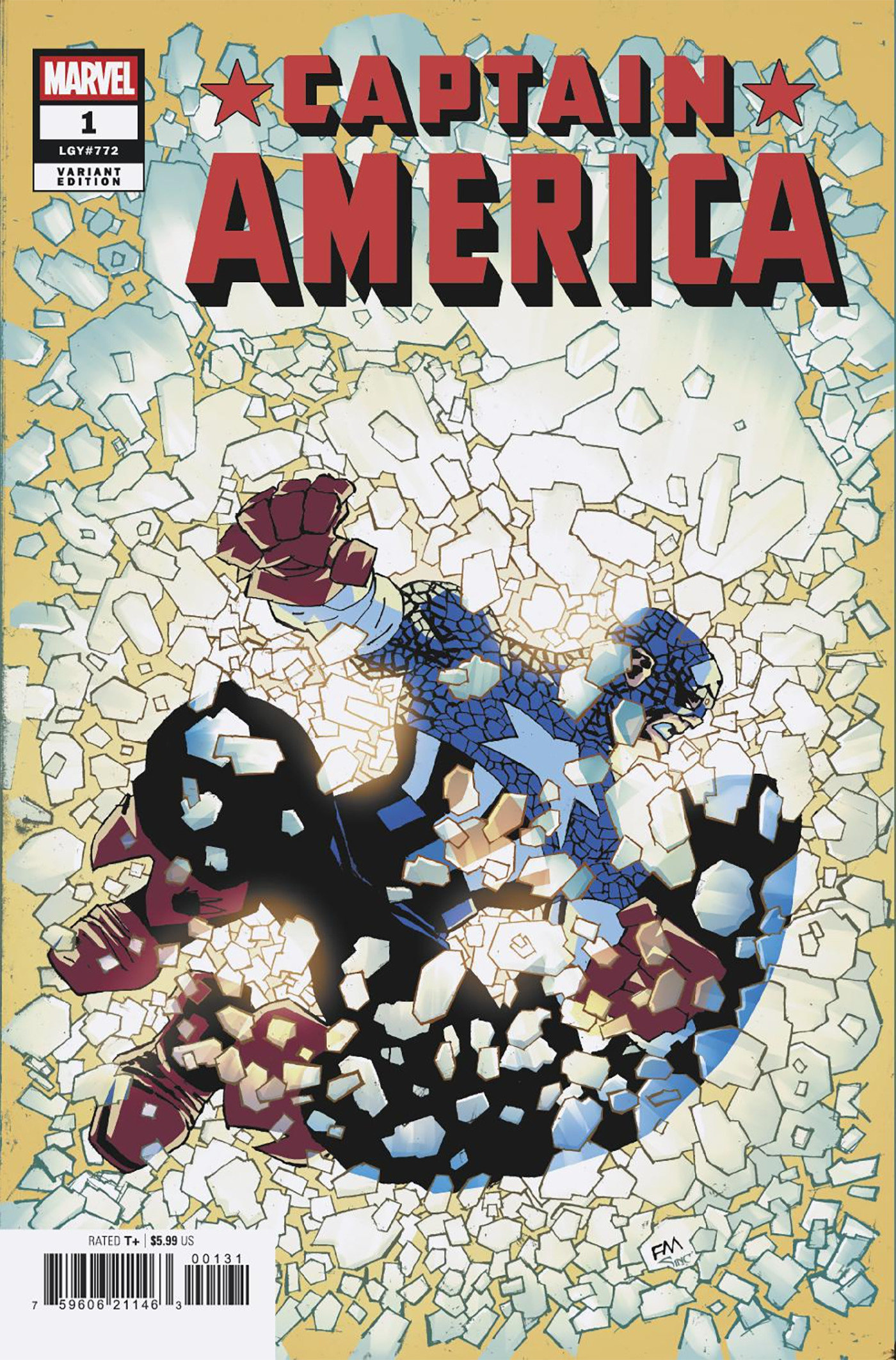Weekly Pull list - CAPTAIN AMERICA #1 FRANK MILLER VARIANT