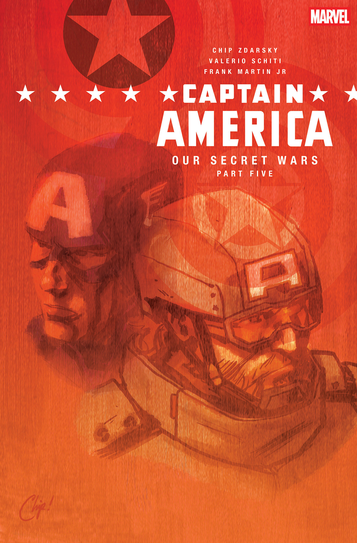 Weekly Pull list - CAPTAIN AMERICA #5 CHIP ZDARSKY VARIANT
