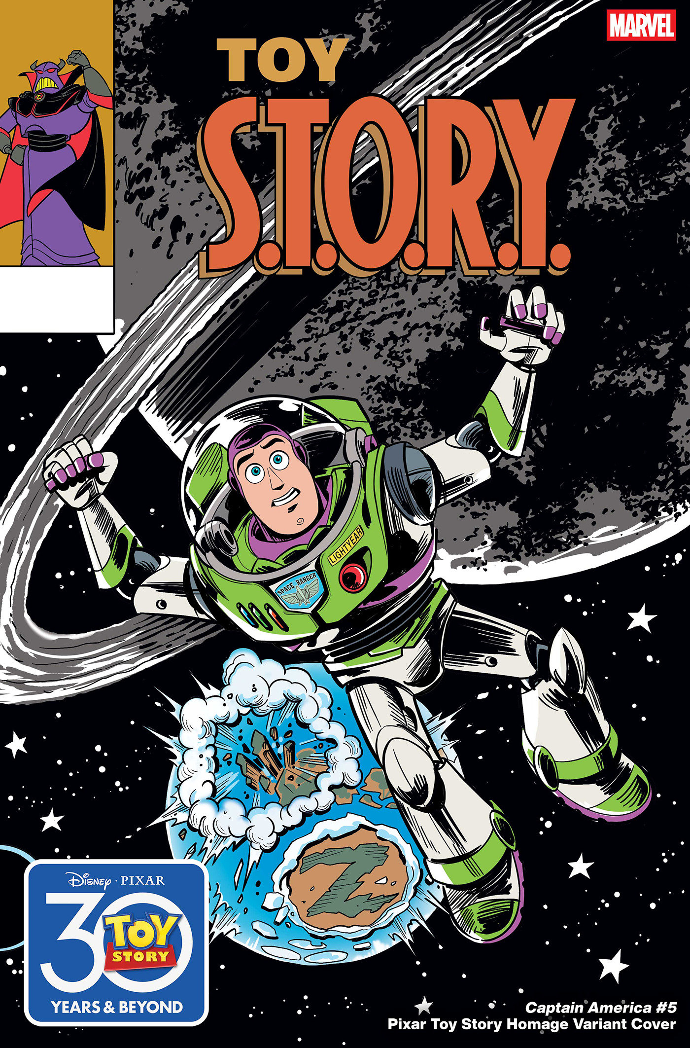 Weekly Pull list - CAPTAIN AMERICA #5 MARCO FORCELLONI PIXAR TOY STORY HOMAGE VARIANT