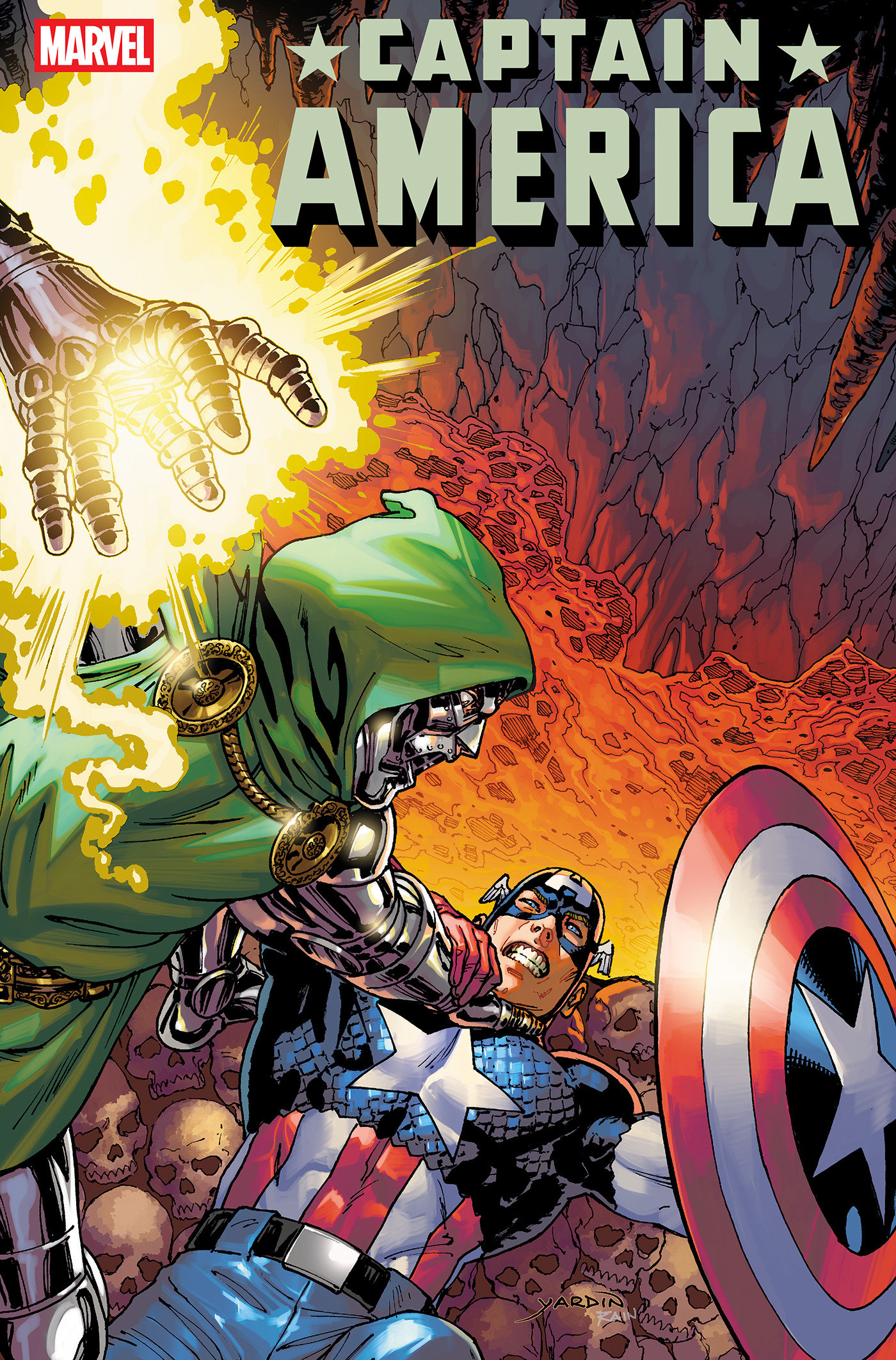 CAPTAIN AMERICA #14 DAVID YARDIN VARIANT [ARM]