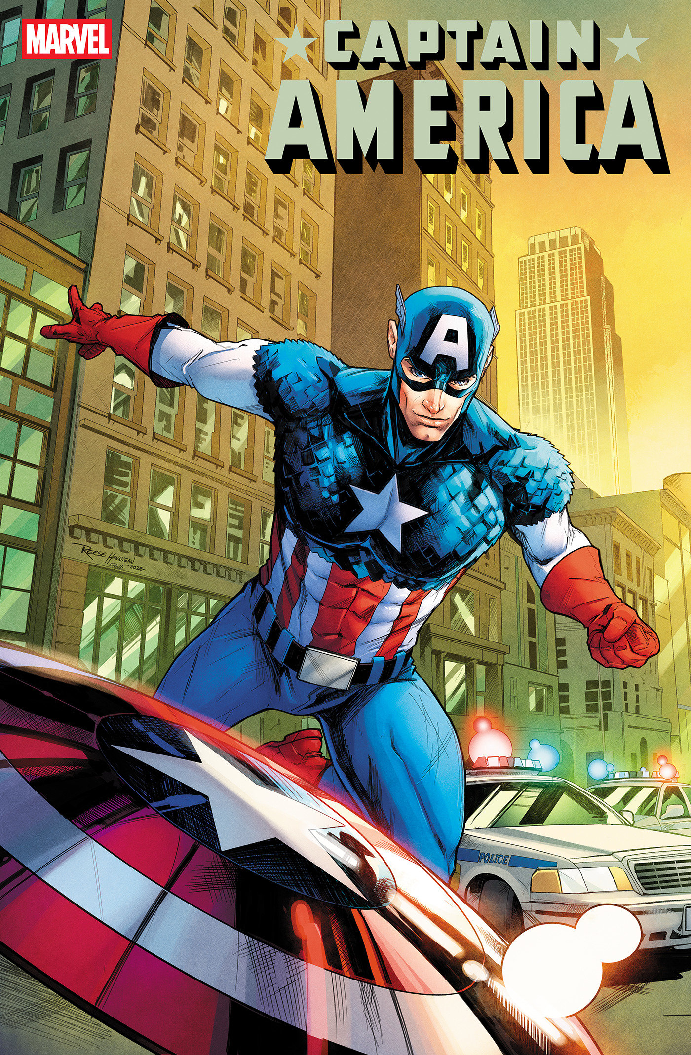 Captain America #17 Reese Hannigan 1 in 25 Variant