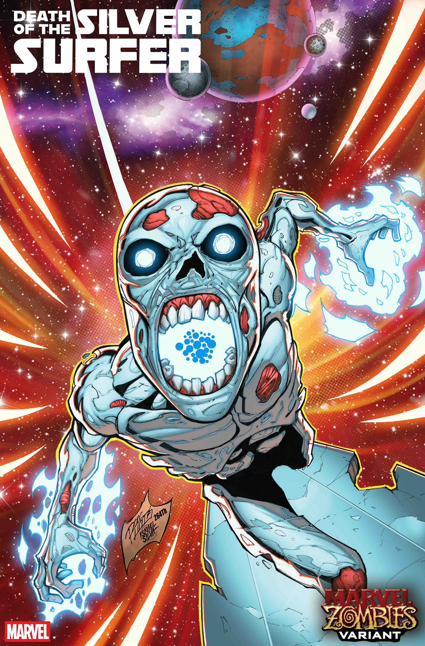 Weekly Pull list - DEATH OF THE SILVER SURFER #5 RON LIM MARVEL ZOMBIES VARIANT