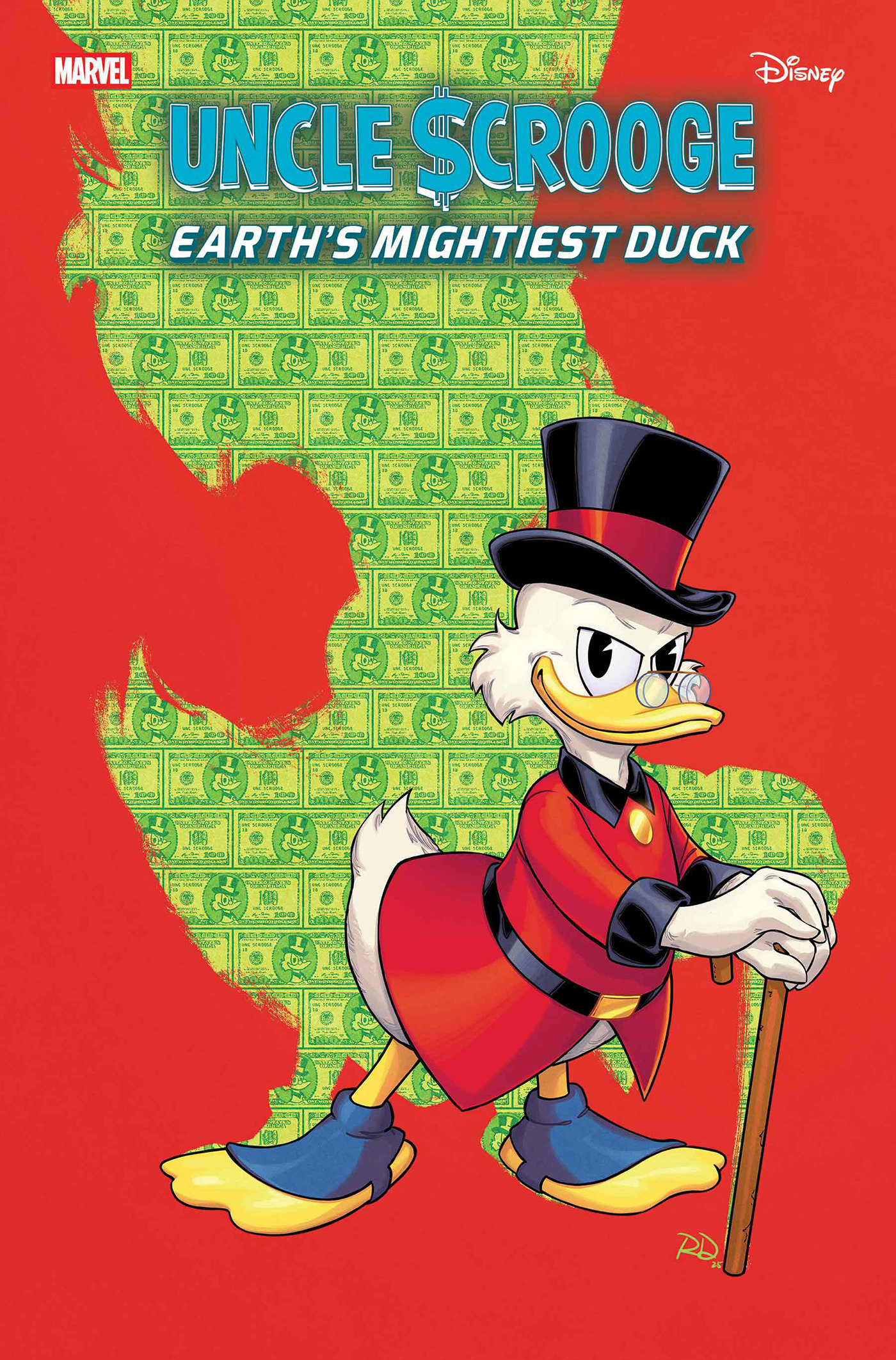 UNCLE SCROOGE: EARTH'S MIGHTIEST DUCK #4 RUSSELL DAUTERMAN VARIANT