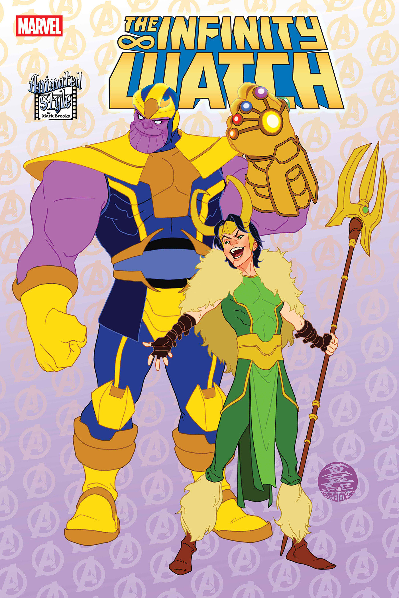 Infinity Watch #3 Mark Brooks Animated Style Variant