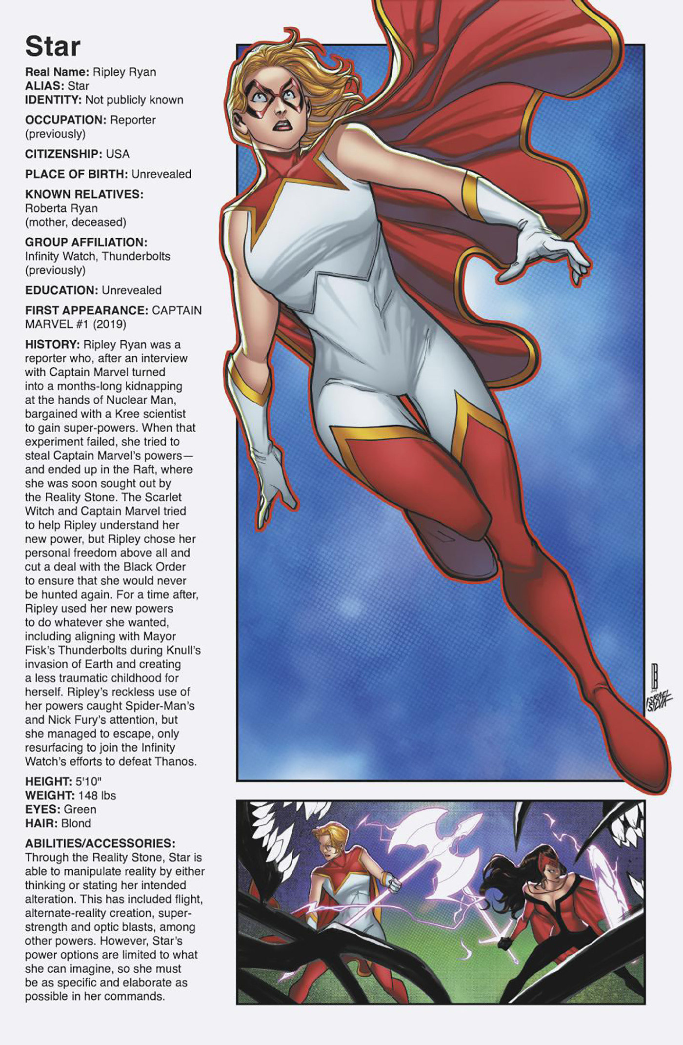 INFINITY WATCH #5 DAVID BALDEON HANDBOOK VARIANT