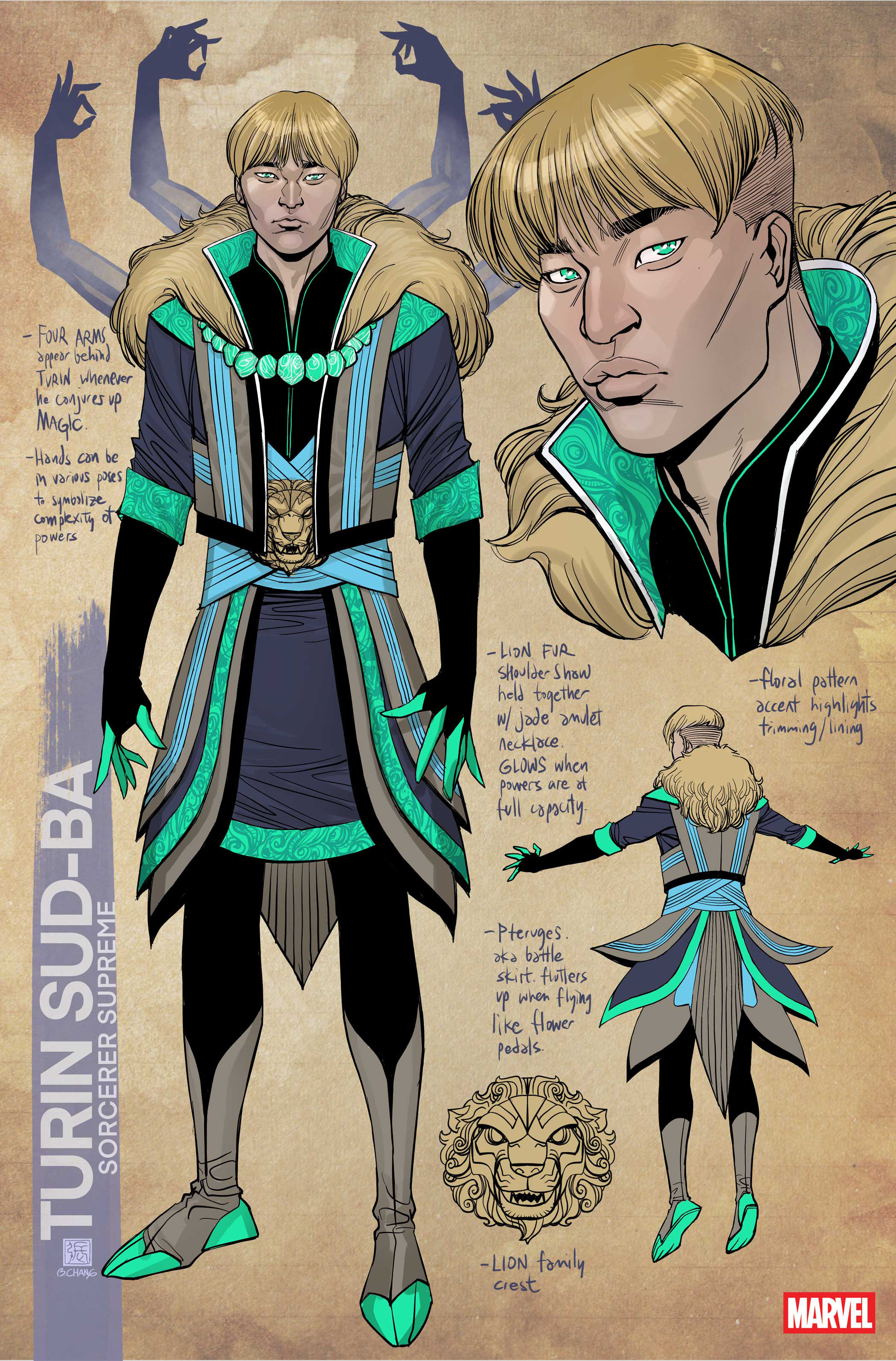 Sorcerer Supreme #7 Bernard Chang Design Variant