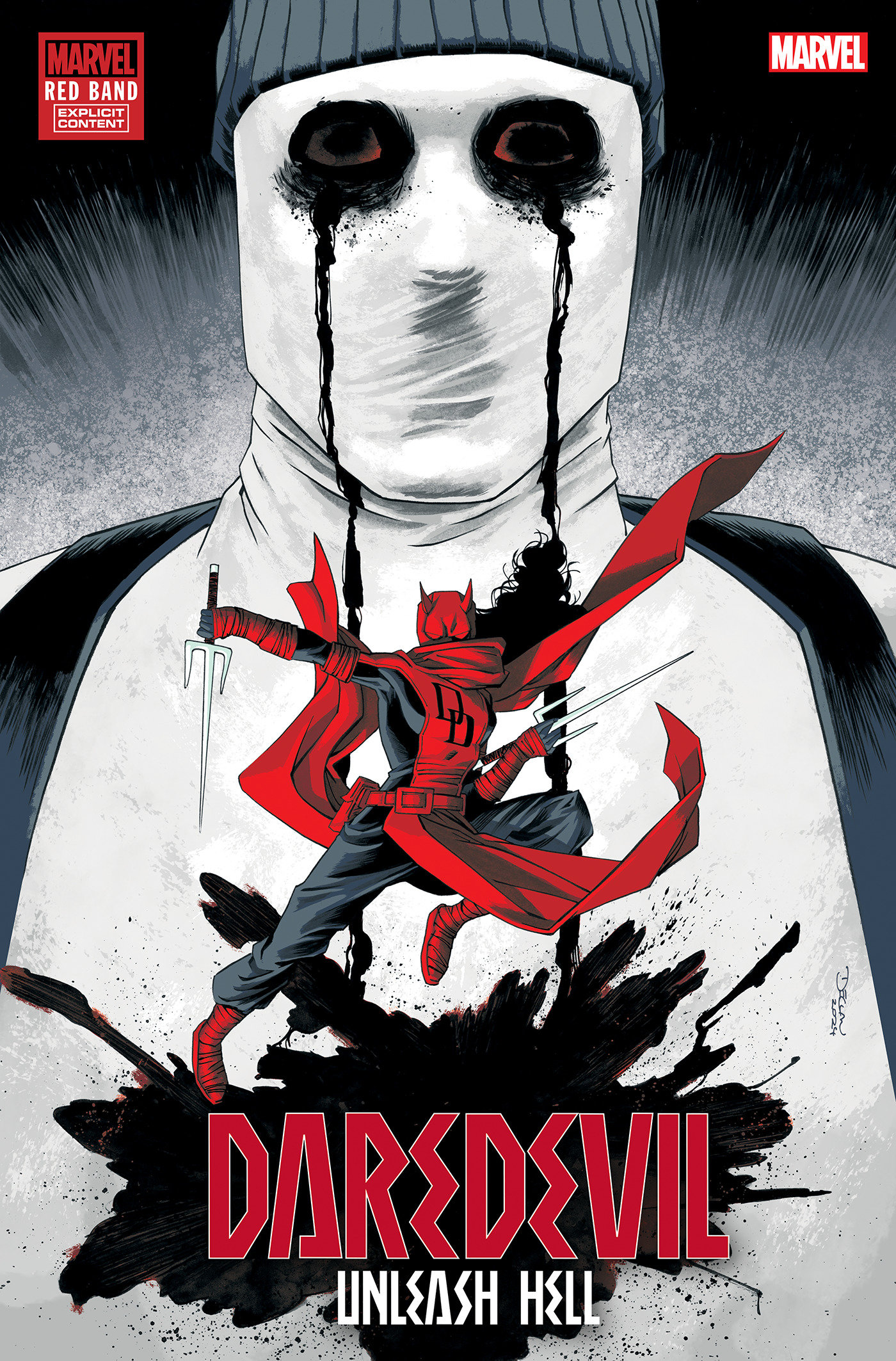 Daredevil: Unleash Hell   Red Band #2 Declan Shalvey Variant [Polybagged]