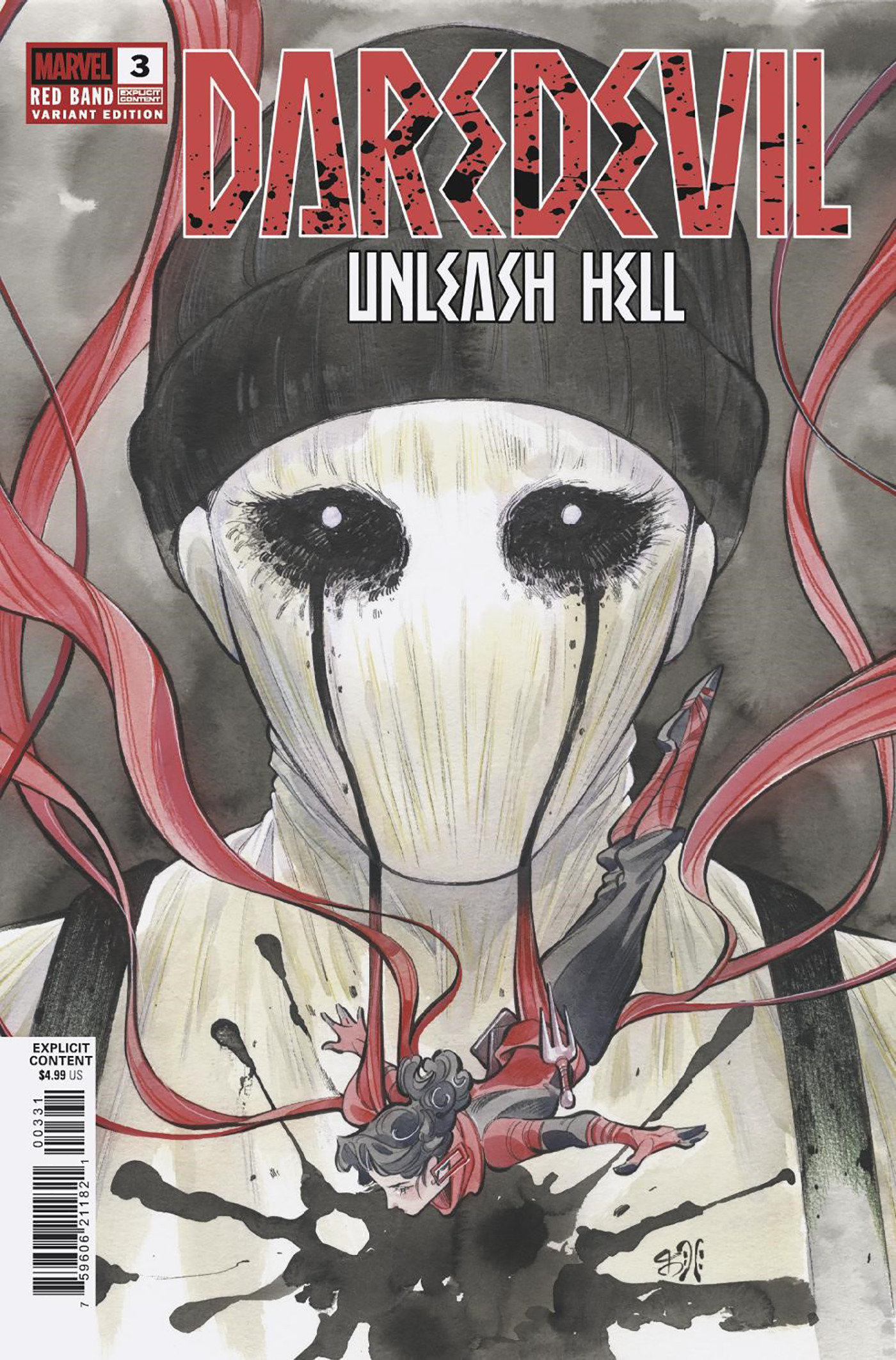 Daredevil: Unleash Hell   Red Band #3 Peach Momoko Variant [Polybagged]
