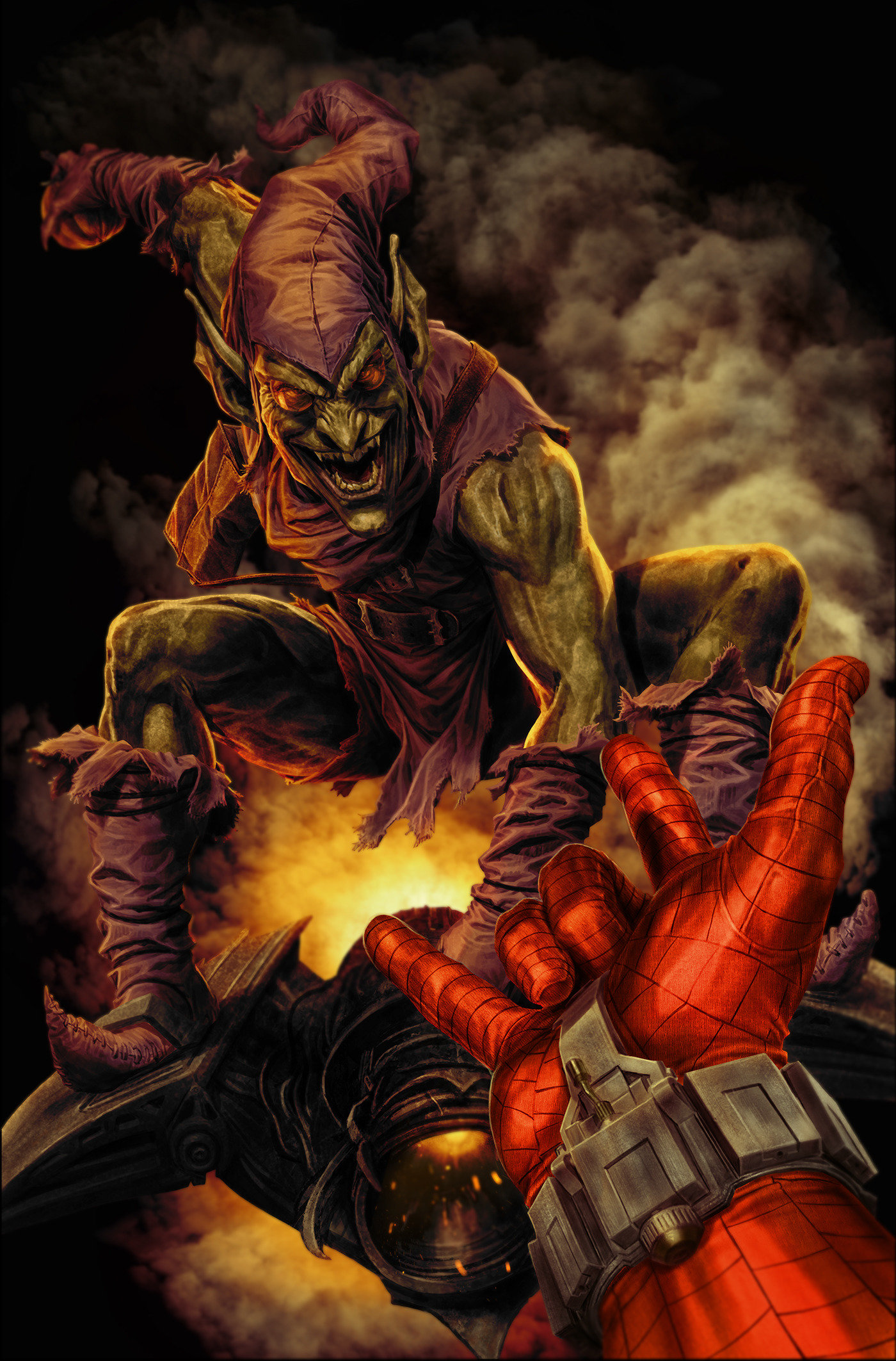 BRING ON THE BAD GUYS: GREEN GOBLIN #1 LEE BERMEJO RATIO VIRGIN 2ND PRINTING VARIANT