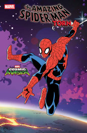  NOV25250280 | AMAZING SPIDER MAN TORN @4 MARVEL COSMIC INVASION VARIANT PRE ORDER/ÖN SİPARİŞ [NOV25] | MARVEL  
