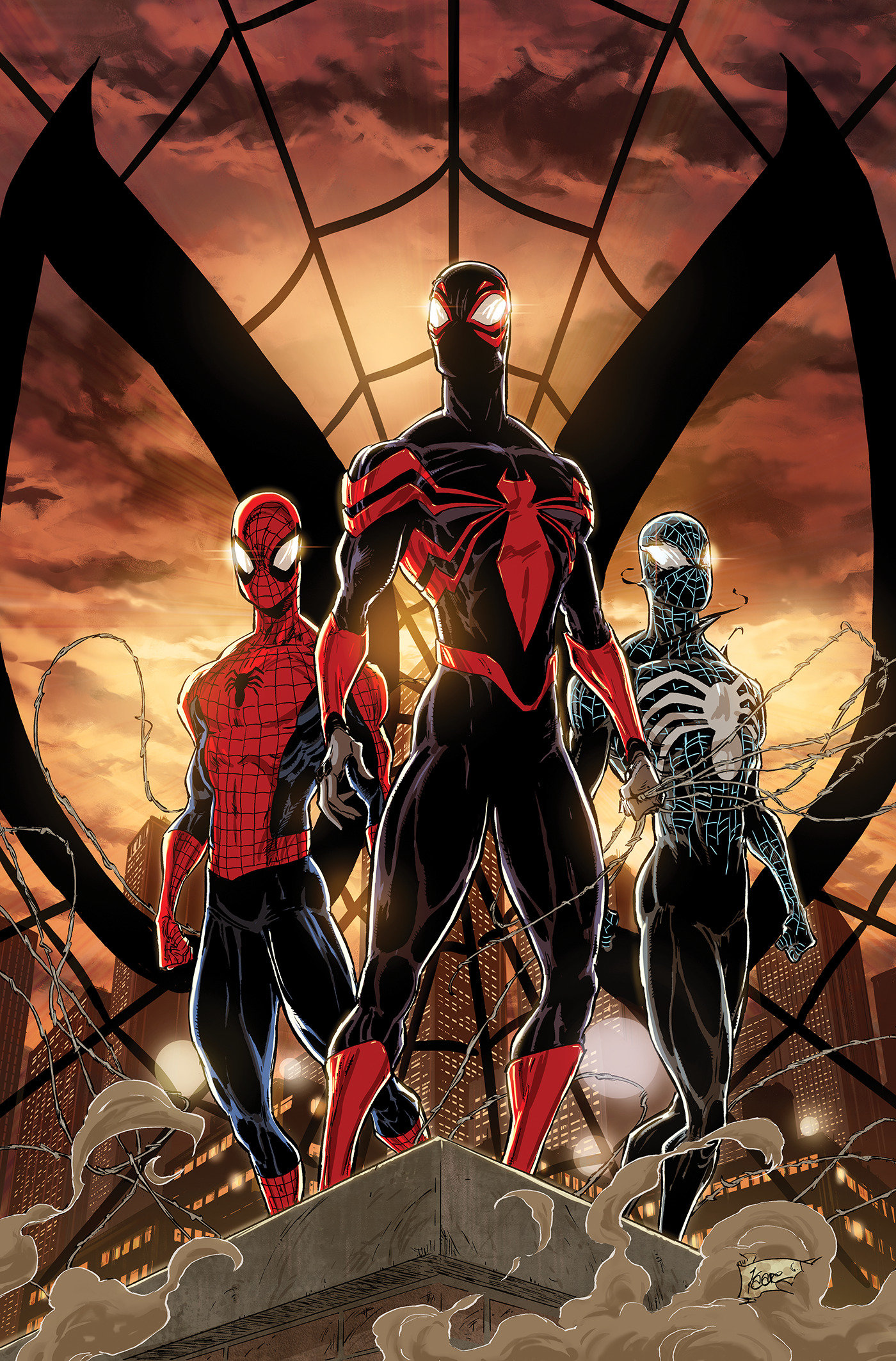 ULTIMATE SPIDER-MAN: INCURSION #1 KAARE ANDREWS VIRGIN VARIANT