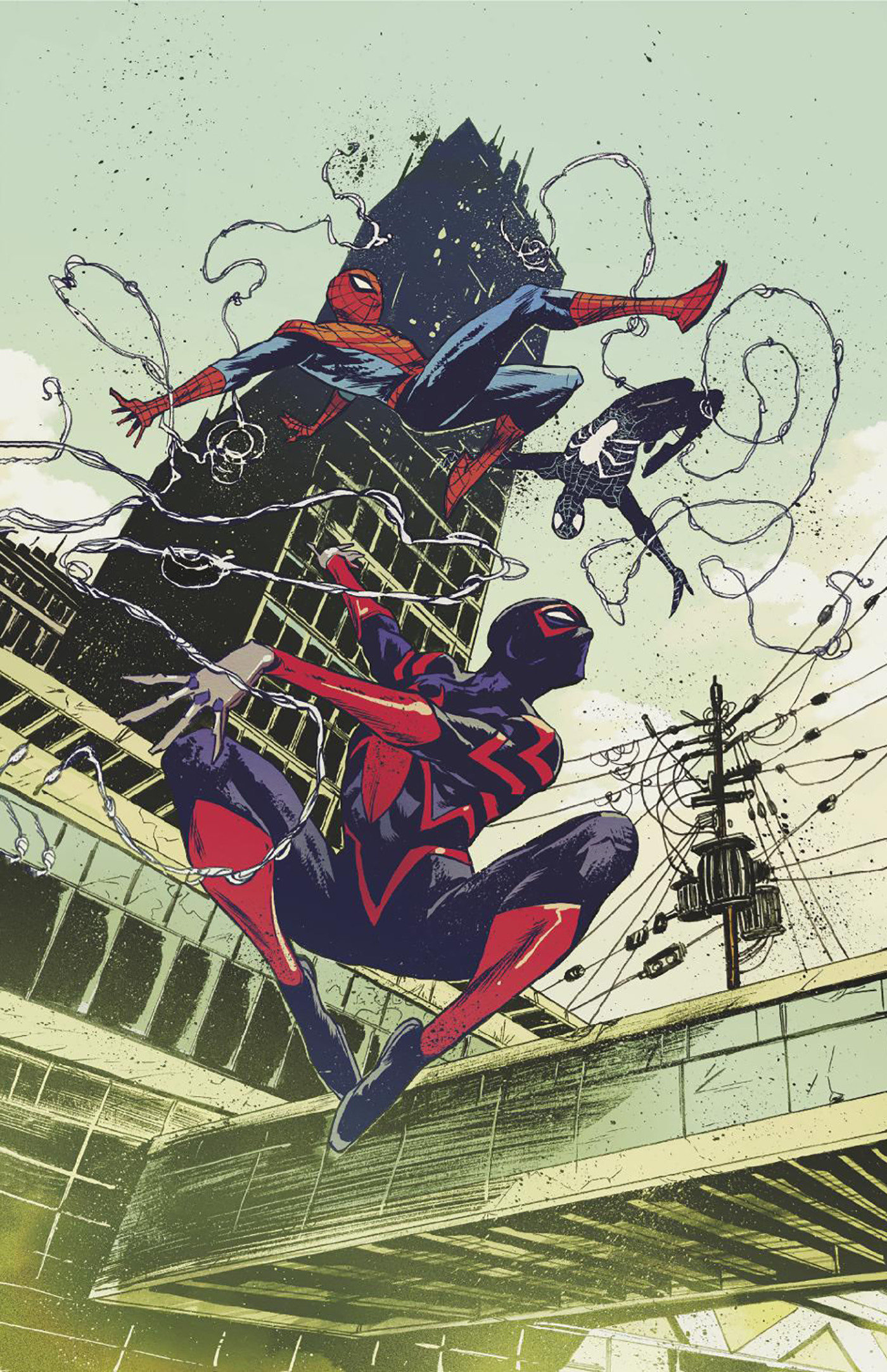 ULTIMATE SPIDER-MAN: INCURSION #2 SANFORD GREENE RATIO VIRGIN 2ND PRINTING VARIANT