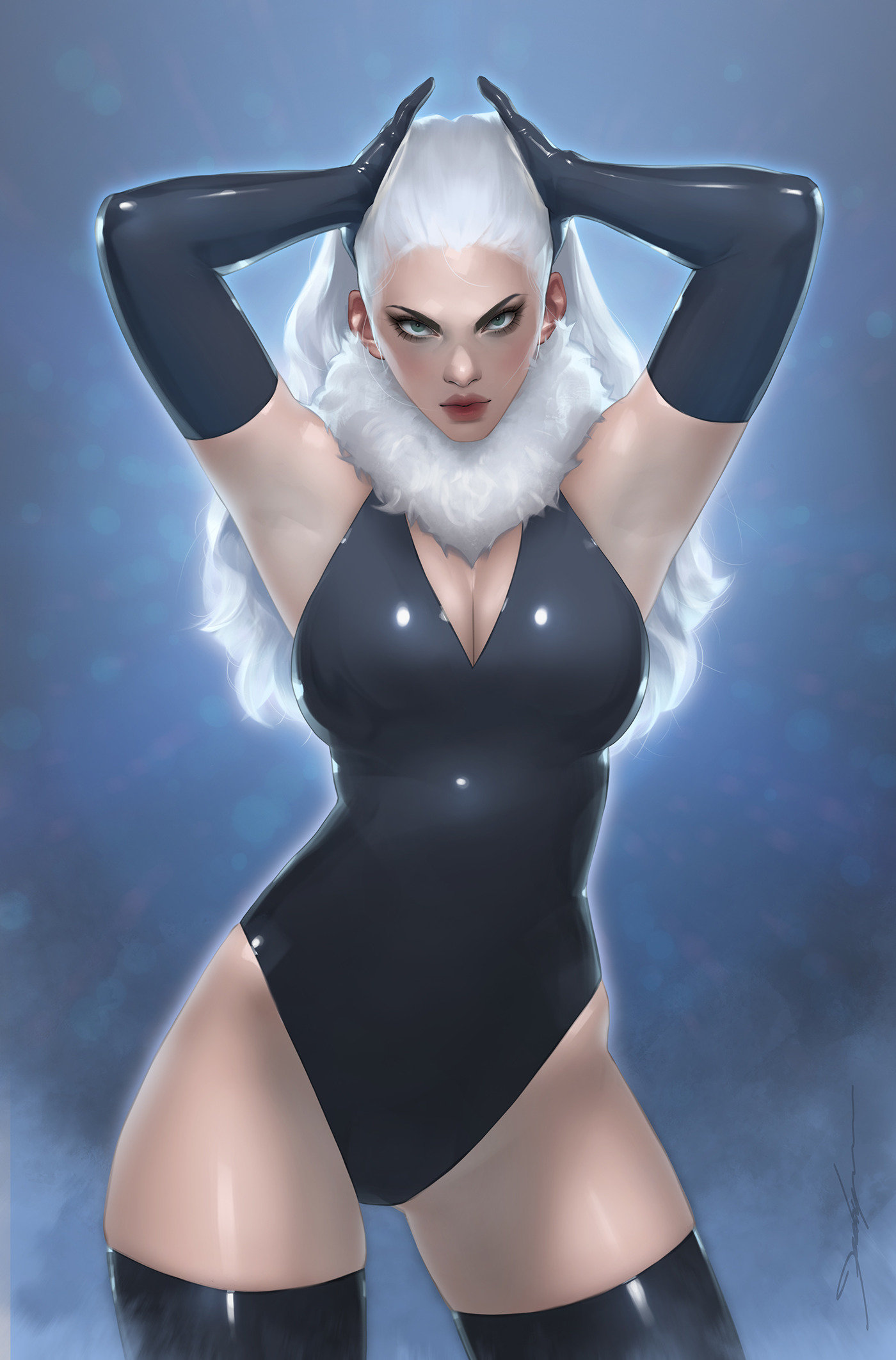 Weekly Pull list - BLACK CAT #1 JEEHYUNG LEE VIRGIN VARIANT