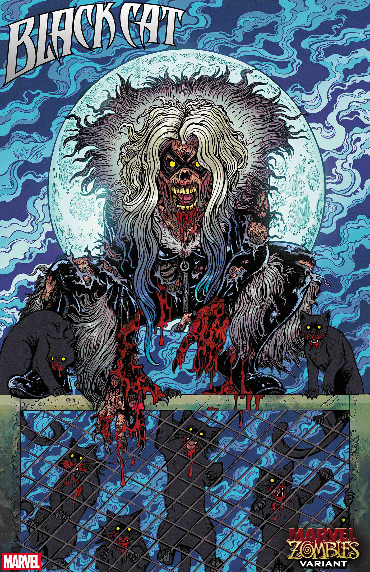 Weekly Pull list - BLACK CAT #3 MARIA WOLF MARVEL ZOMBIES VARIANT
