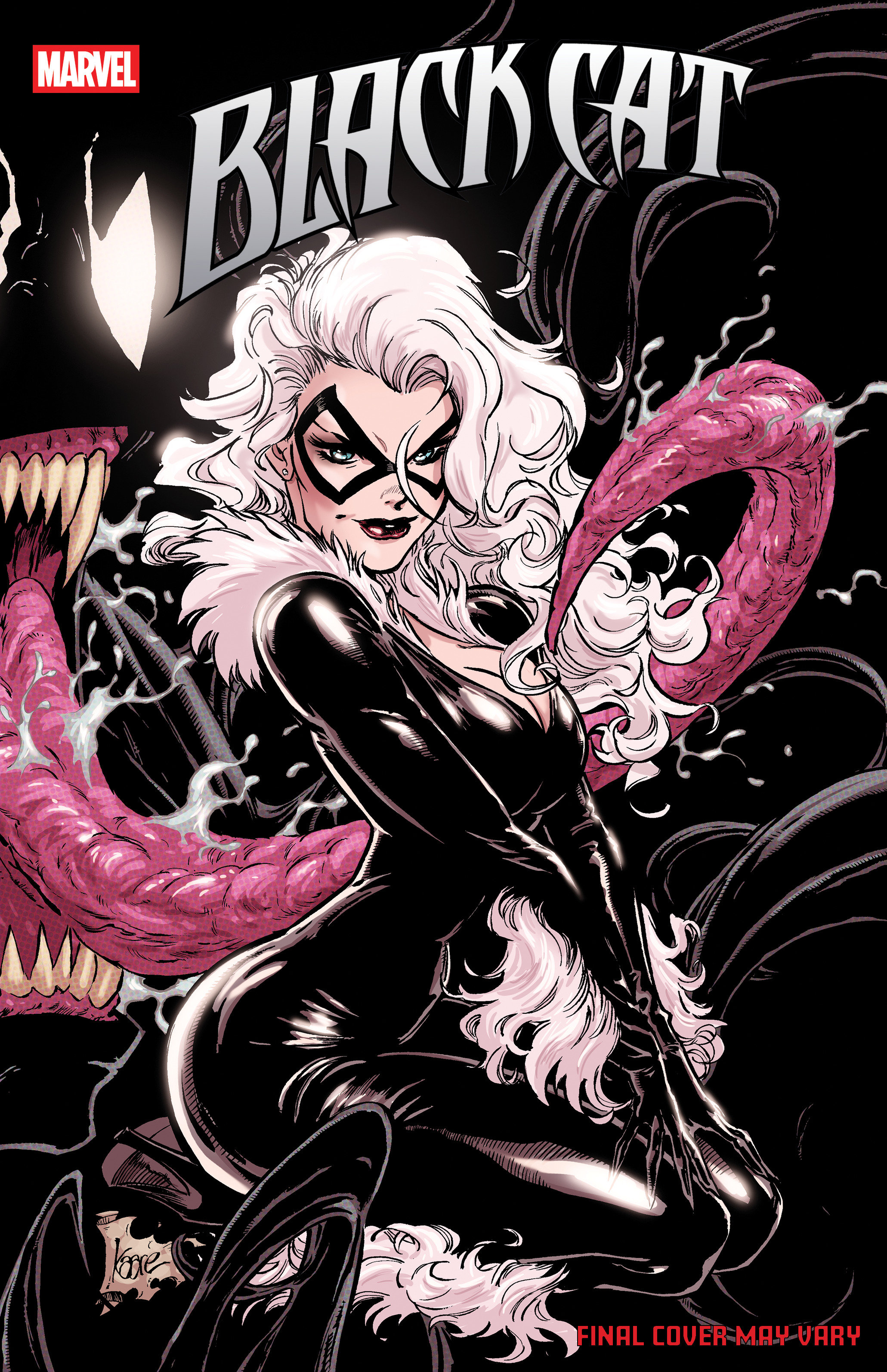 Black Cat #8 Kaare Andrews 2 Part Connecting Variant