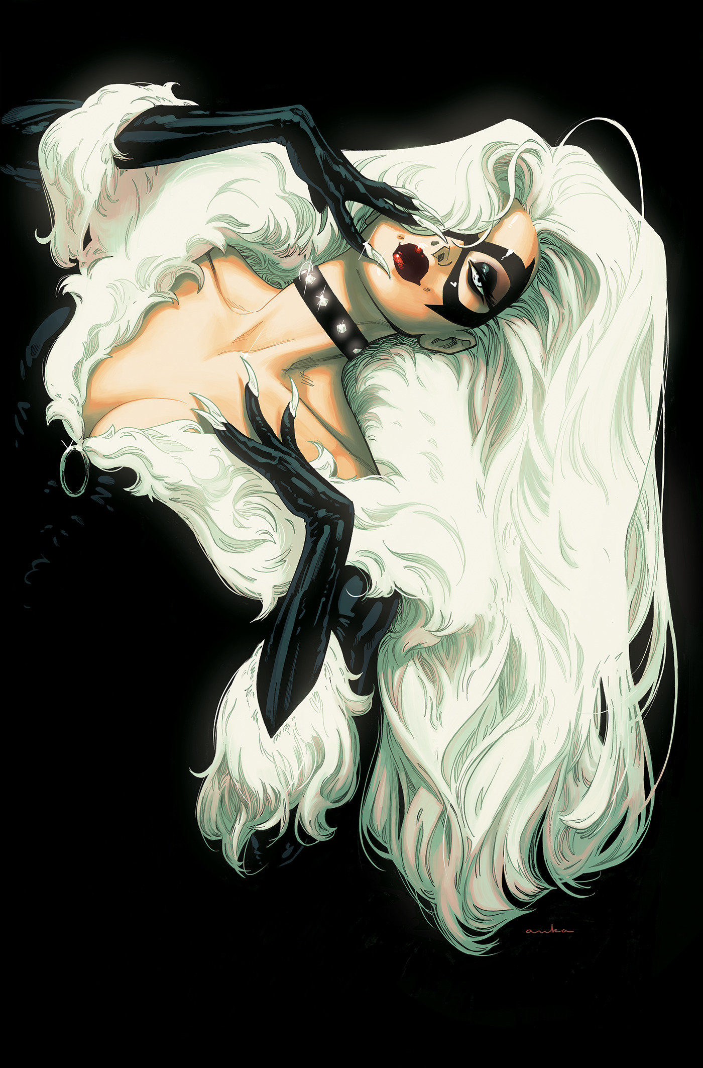 Black Cat #9 Kris Anka Black Cat Full Art Variant