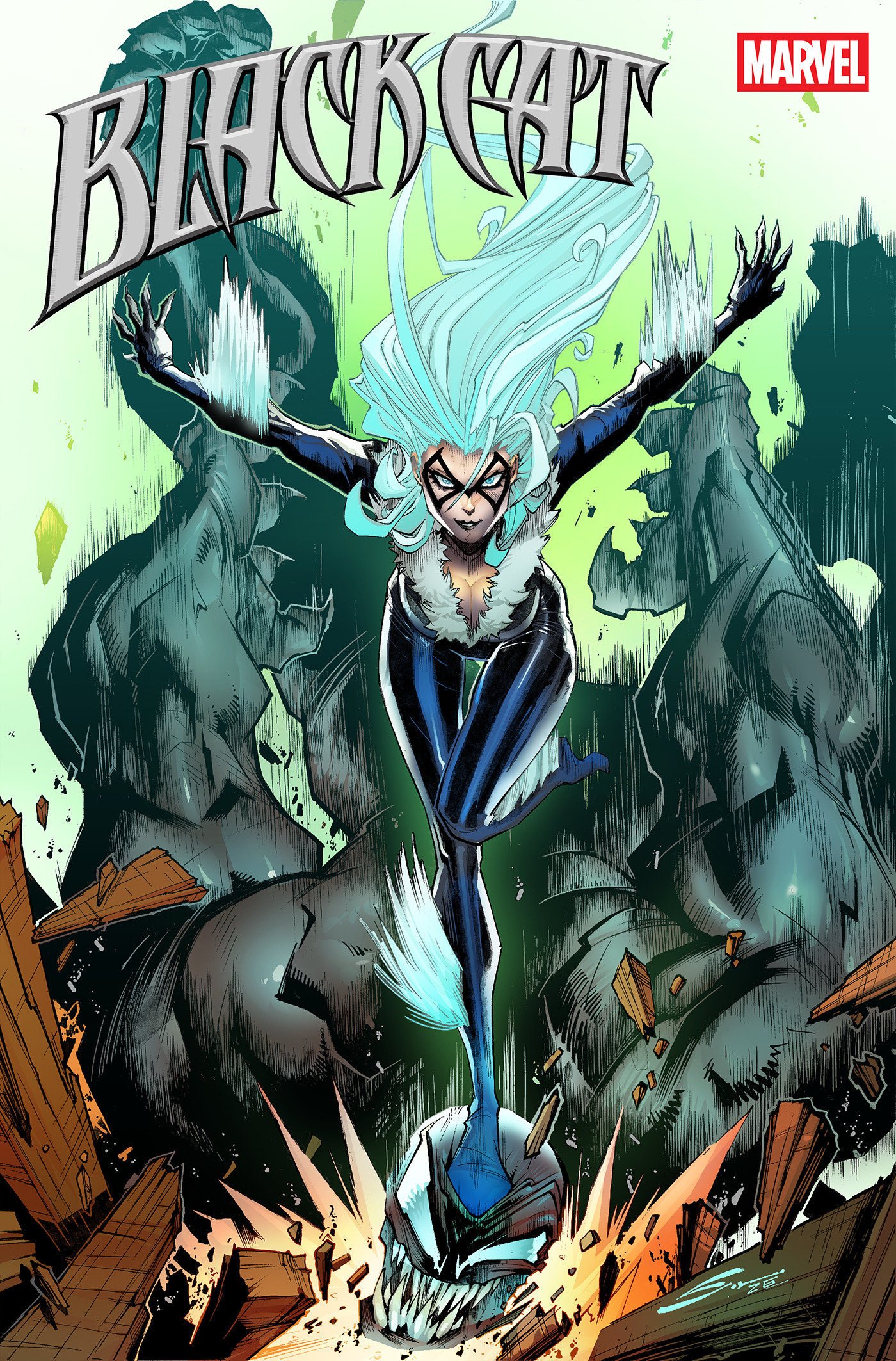 Black Cat #14 Gerardo Sandoval Variant [Qib]