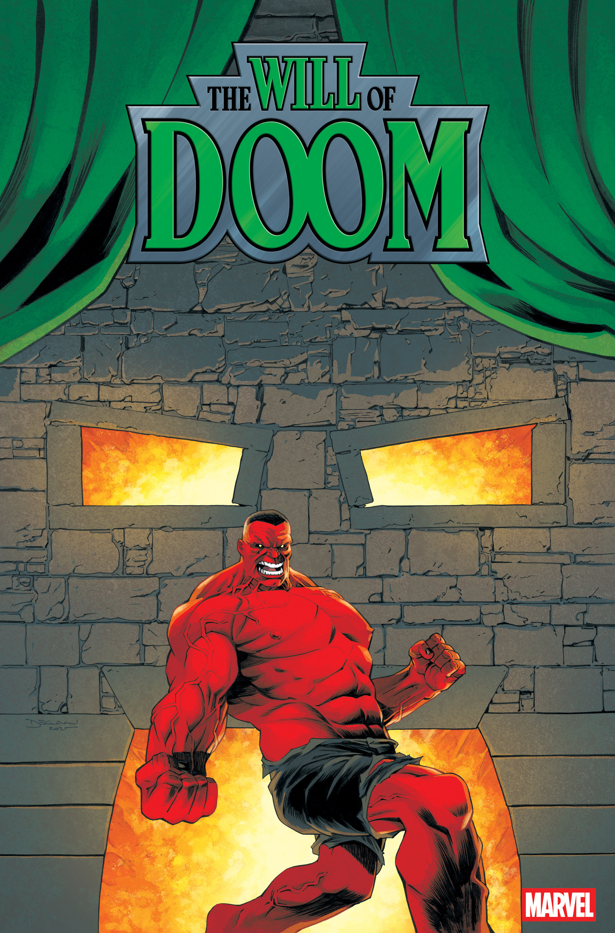 THE WILL OF DOOM #1 DECLAN SHALVEY VARIANT