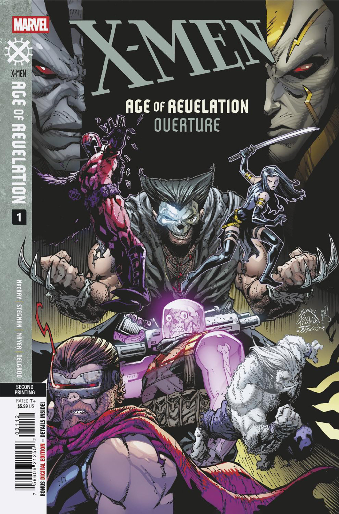 X-Men: Age Of Revelation Overture #1 Ryan Stegman 2 Nd Printing Variant [AOR]