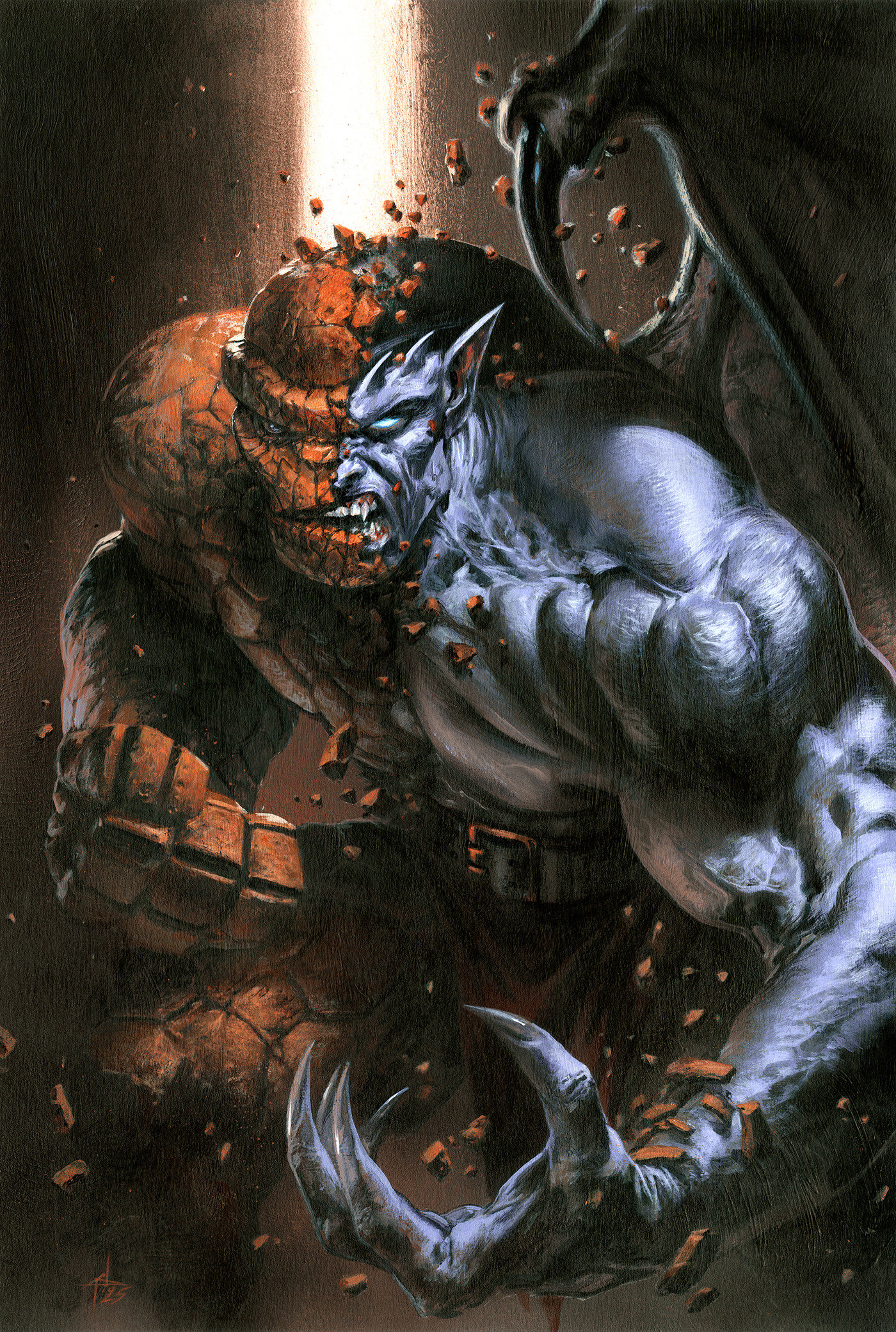 Weekly Pull list - FANTASTIC FOUR/GARGOYLES #1 GABRIELE DELL'OTTO VIRGIN VARIANT