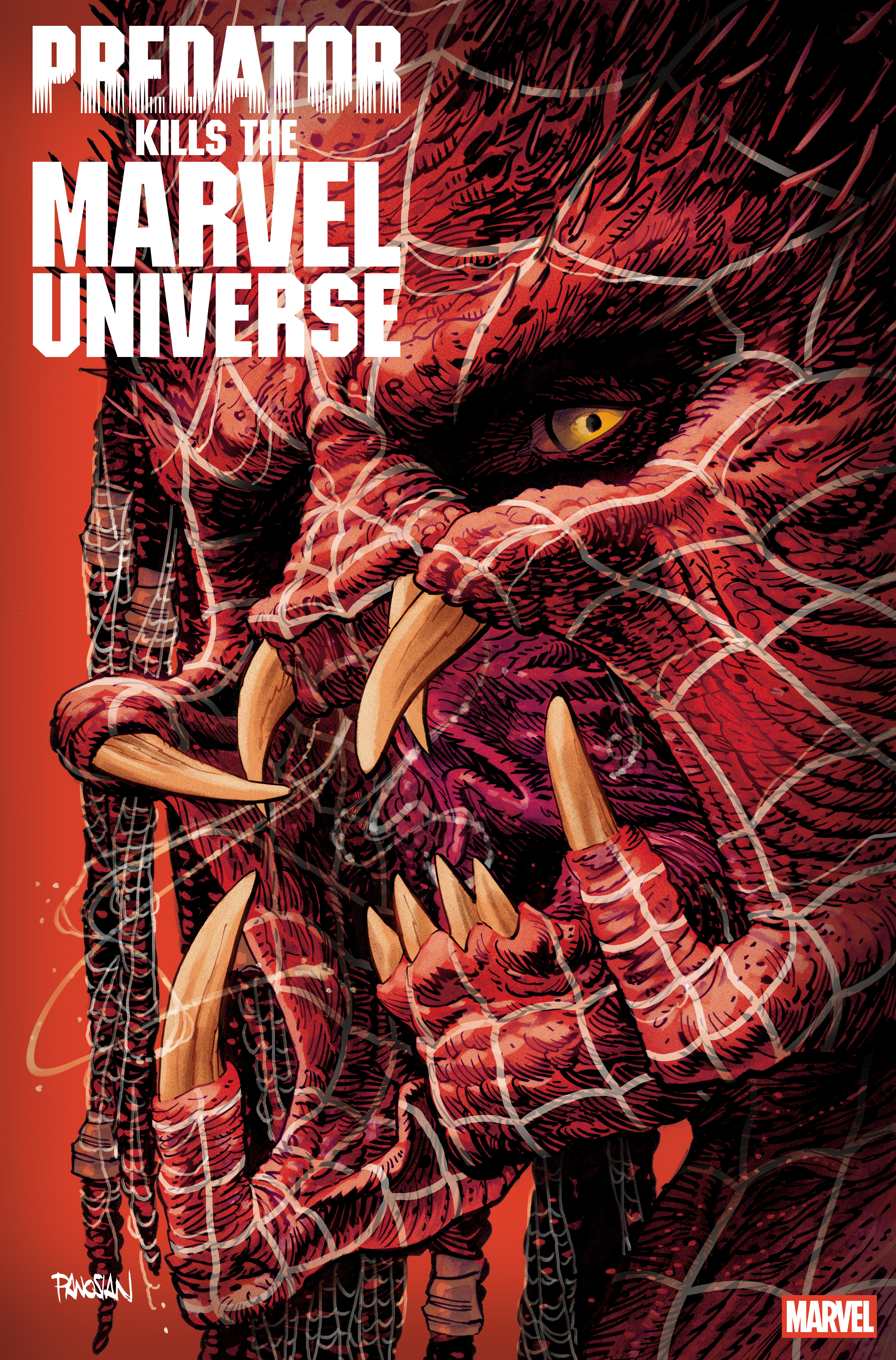 PREDATOR KILLS THE MARVEL UNIVERSE #1 DAN PANOSIAN VARIANT