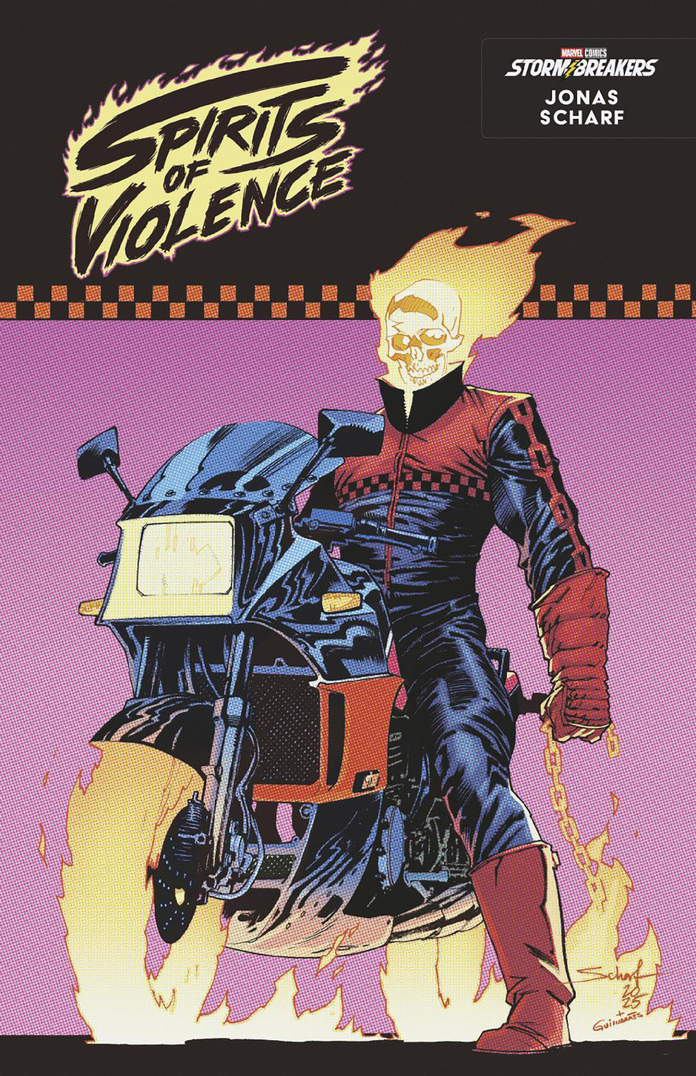 SPIRITS OF VIOLENCE #2 JONAS SCHARF FROM THE CHAOS A COSTUME VARIANT