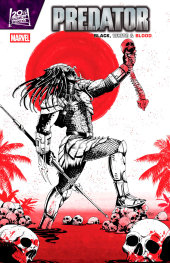  FOC26072025145 | PREDATOR BLACK WHITE & BLOOD @2 PRE ORDER [FOC 2607] | MARVEL  