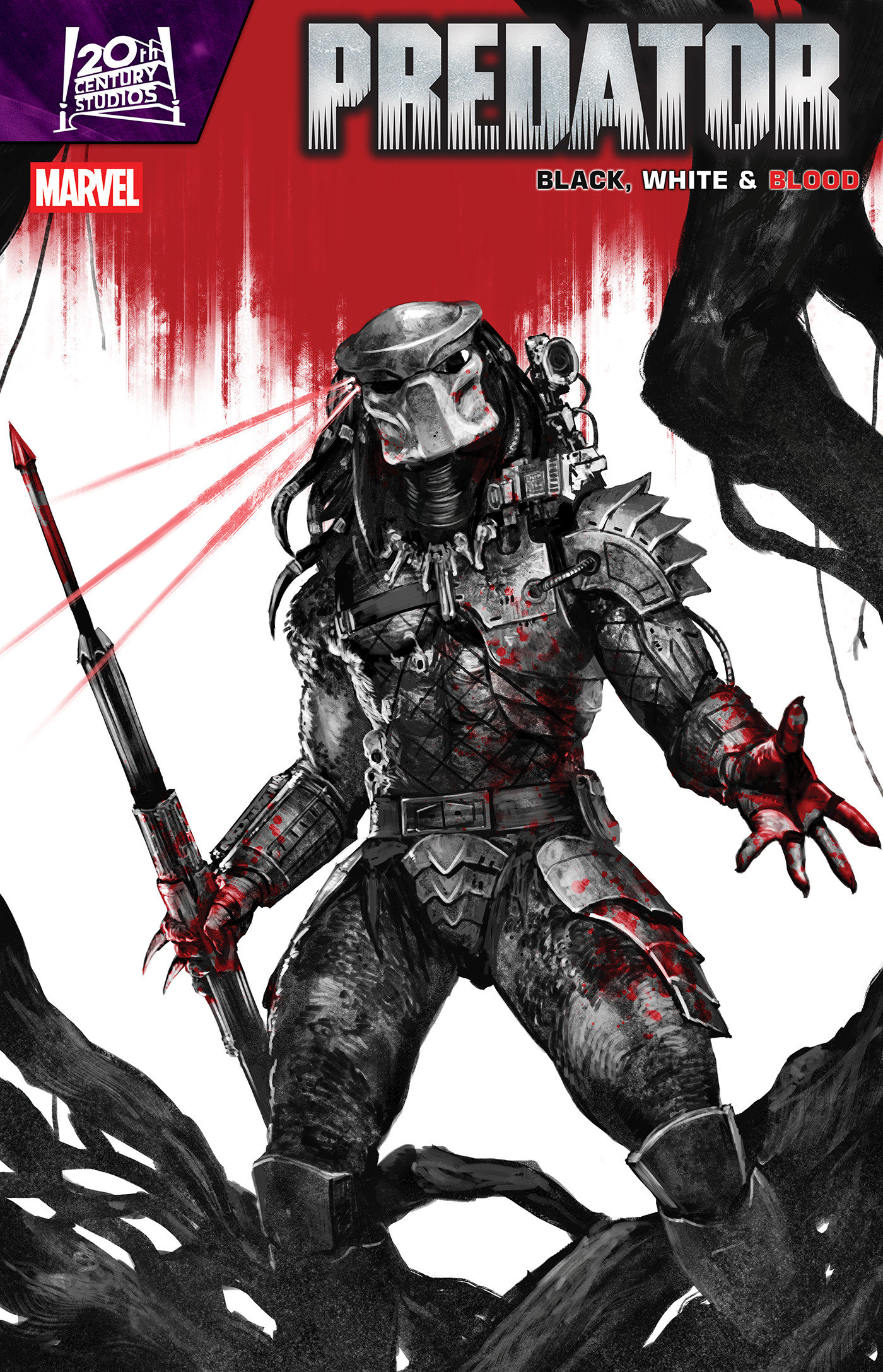 Predator: Black, White & Blood #2 Skan Variant