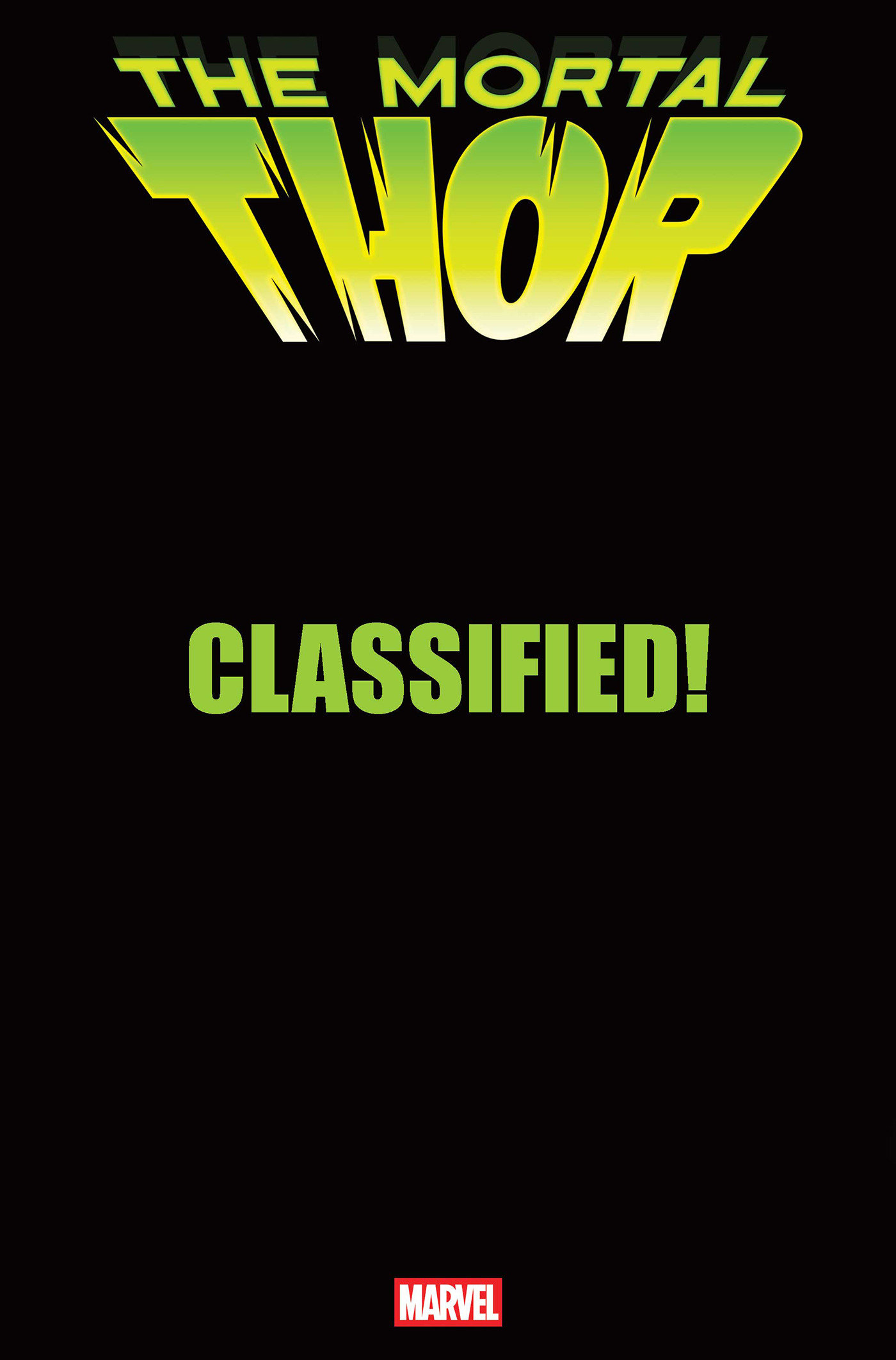 Mortal Thor #11 Classified Artist Magic: The Gathering Variant