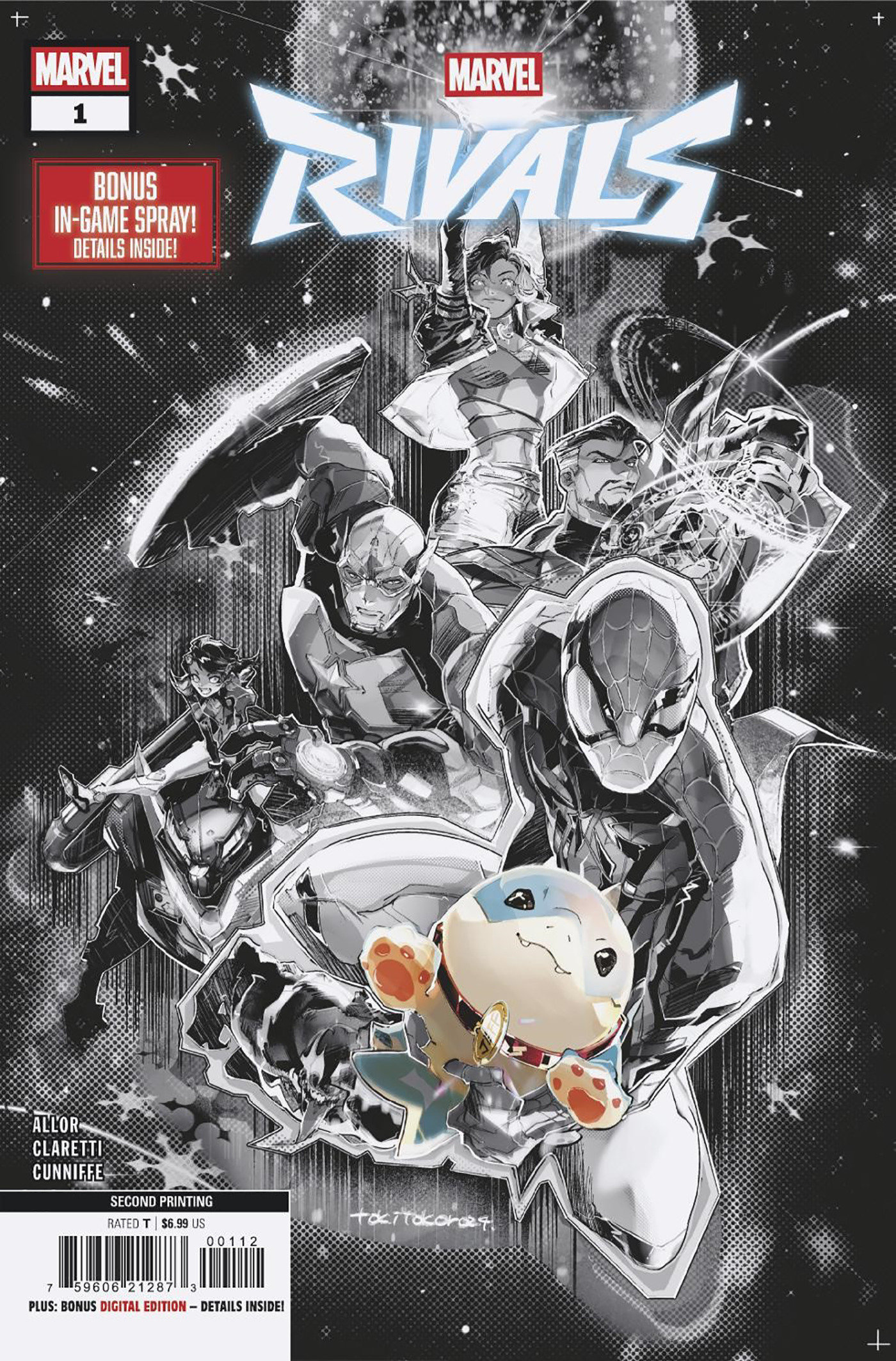 Marvel Rivals #1 Tokitokoro 2 Nd Printing Variant