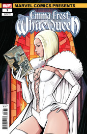  FOC26072025136 | EMMA FROST THE WHITE QUEEN @3 LUCIANO VECCHIO MARVEL COMICS PRESENTS VARIANT PRE ORDER [FOC 2607] | MARVEL  