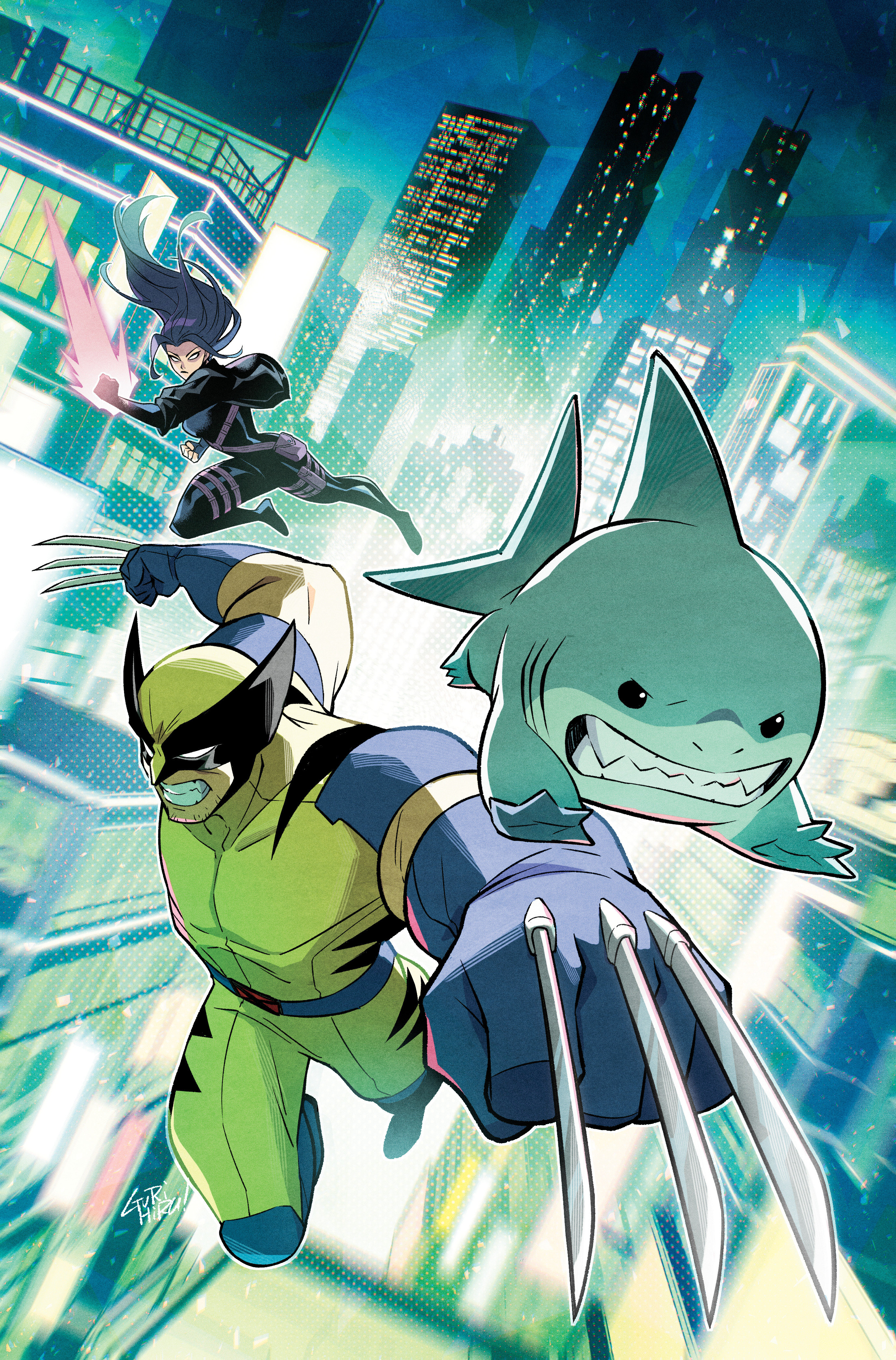 JEFF THE LAND SHARK #3 GURIHIRU VIRGIN VARIANT
