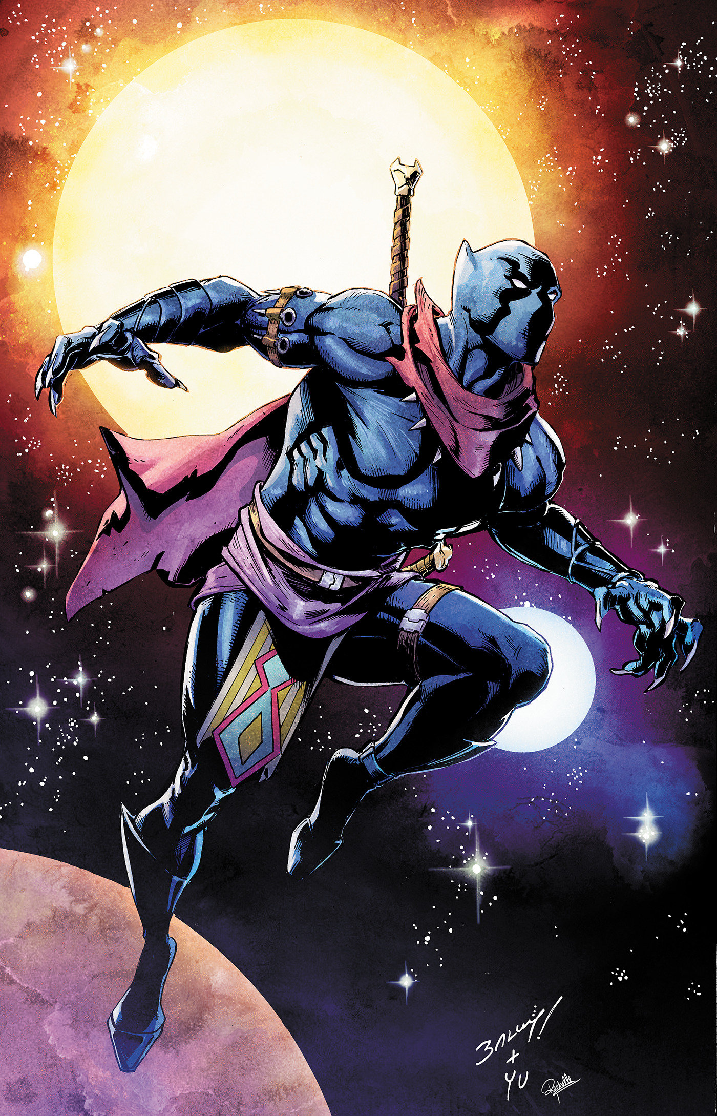 IMPERIAL WAR: BLACK PANTHER #1 MARK BAGLEY CHARACTER VIRGIN VARIANT