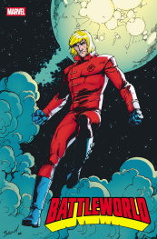  FOC9082025266 | BATTLEWORLD @1 MARK BAGLEY STAR BRAND VARIANT PRE ORDER [FOC 0908] | MARVEL  