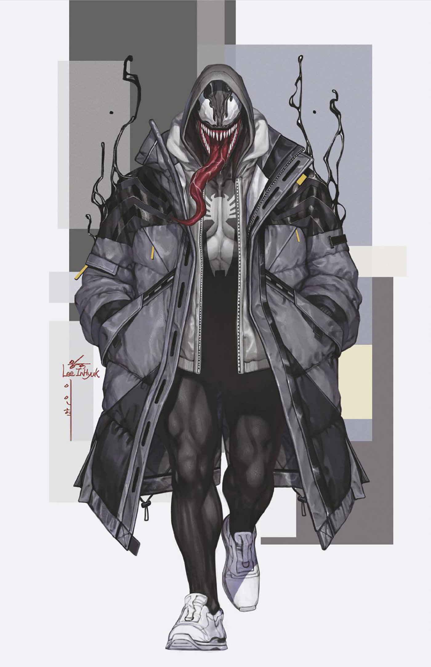 Weekly Pull list - VENOM #251 INHYUK LEE STREET-VERSE VIRGIN VARIANT