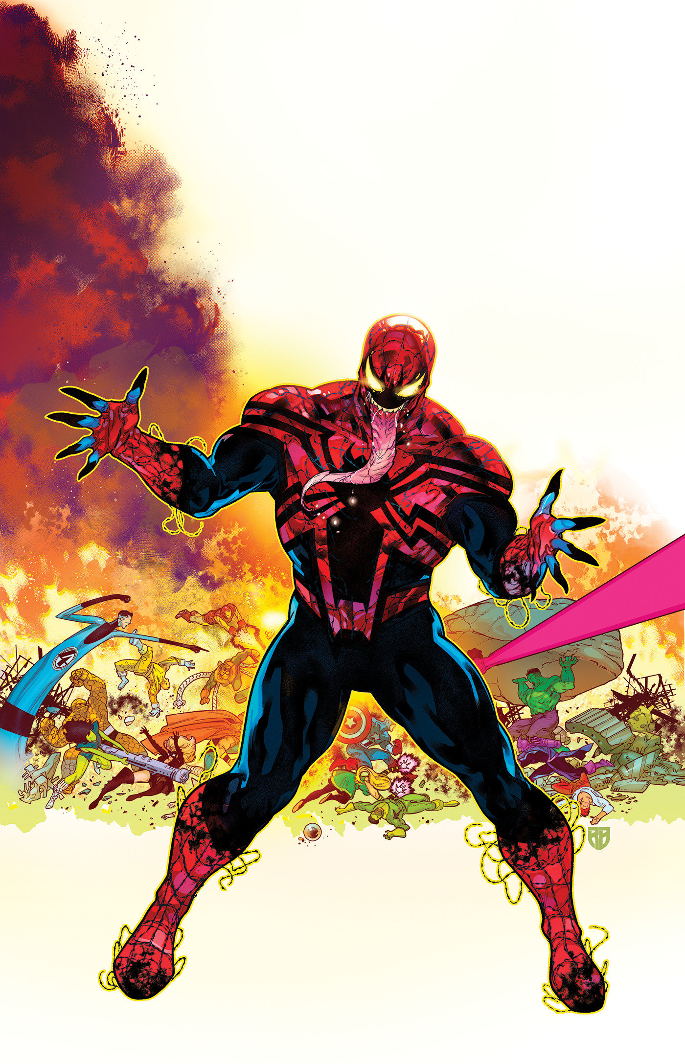 VENOM #252 R.B. SILVA VIRGIN VARIANT