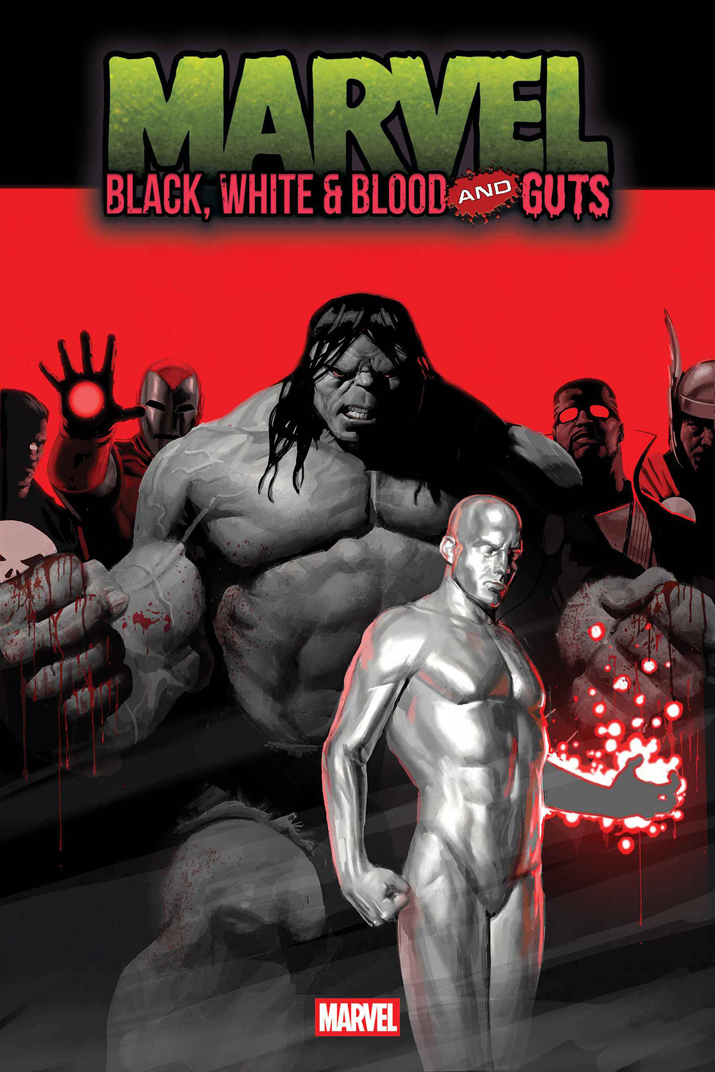 Weekly Pull list - MARVEL: BLACK, WHITE & BLOOD AND GUTS #1