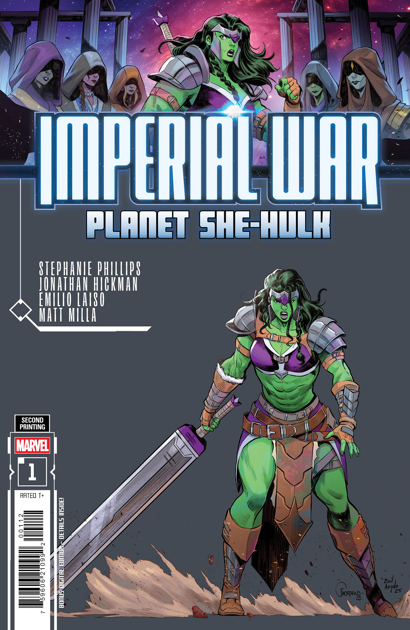 Imperial War: Planet She Hulk #1 Francesco Mortarino 2 Nd Printing Variant