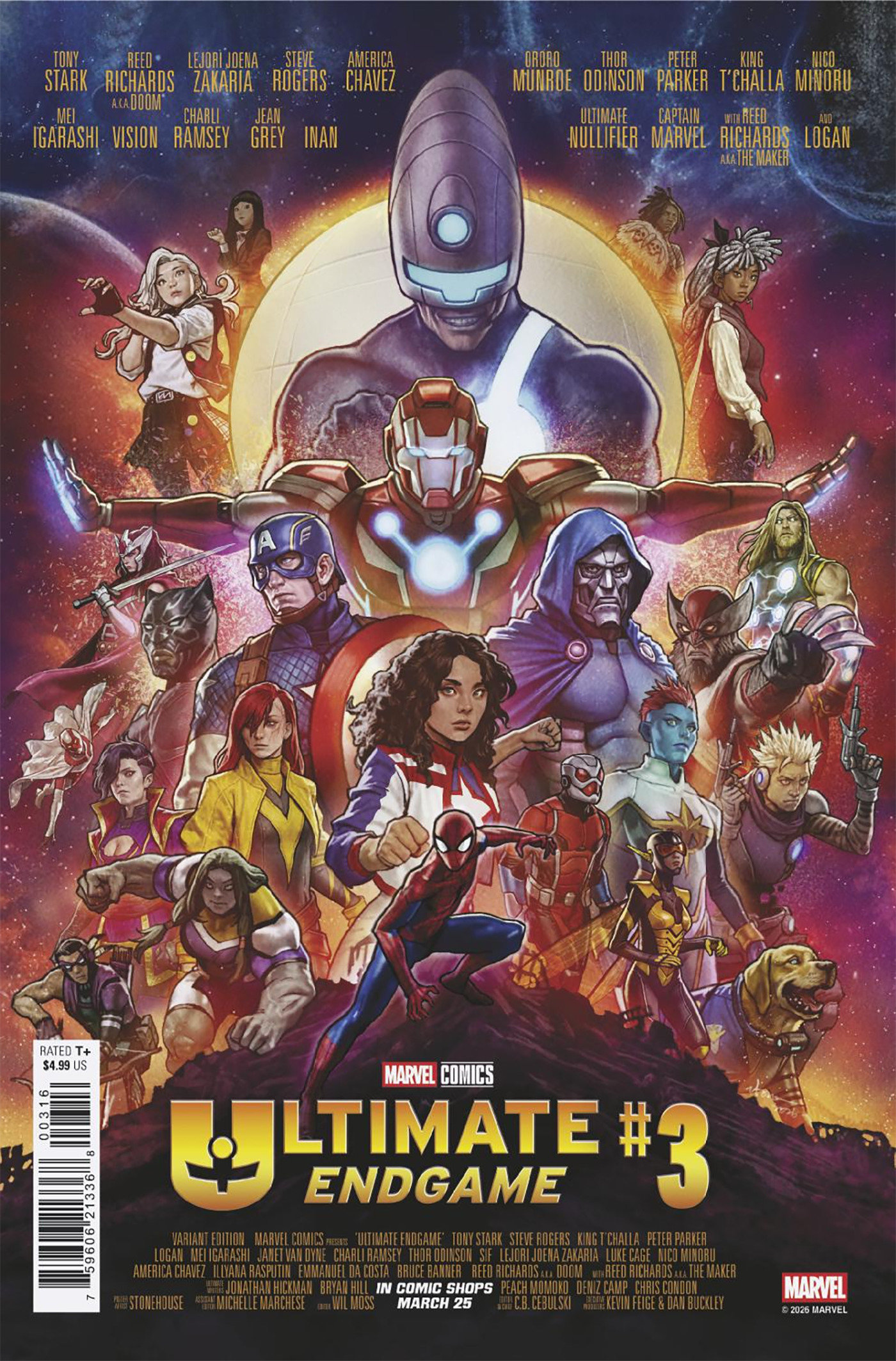 ULTIMATE ENDGAME #3 STONEHOUSE HOMAGE VARIANT