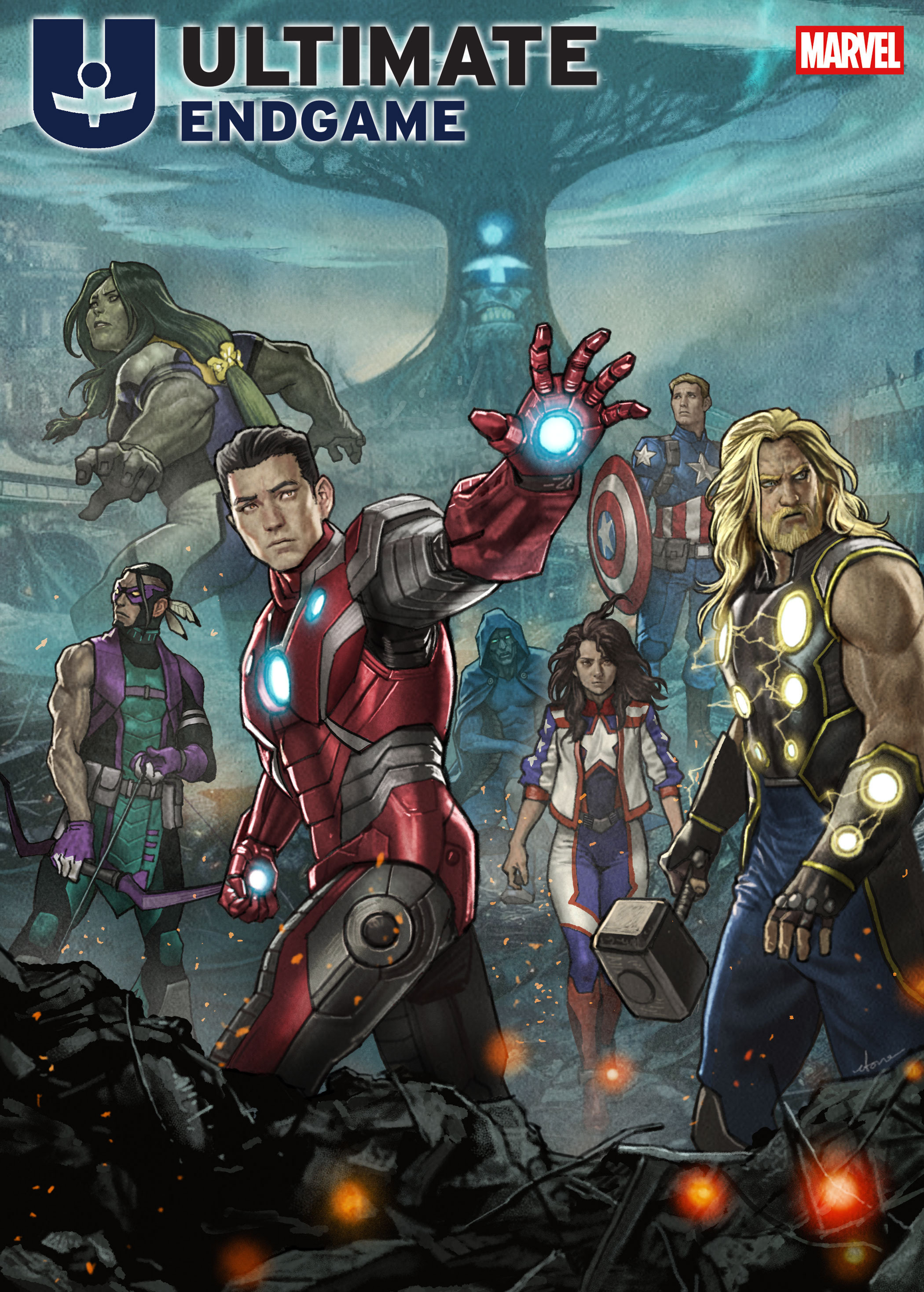 Ultimate Endgame #5 Stonehouse Homage Variant