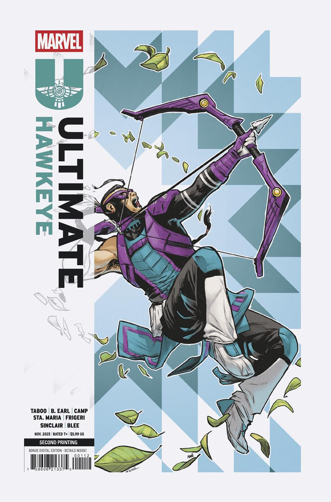 Ultimate Hawkeye #1 Carmen Carnero 2 Nd Printing Variant